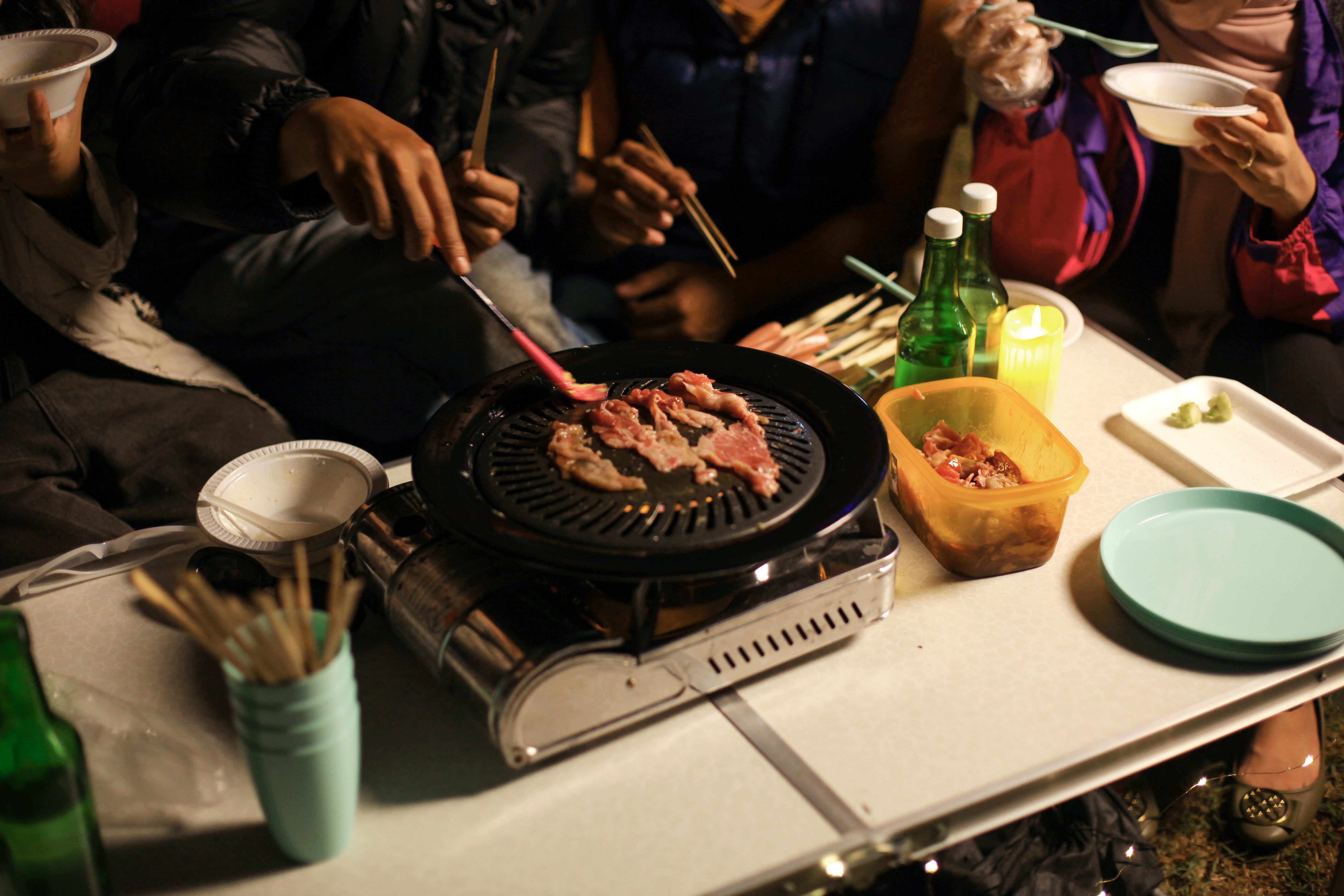 Ev Partileri İçin Kore BBQ Izgaraları