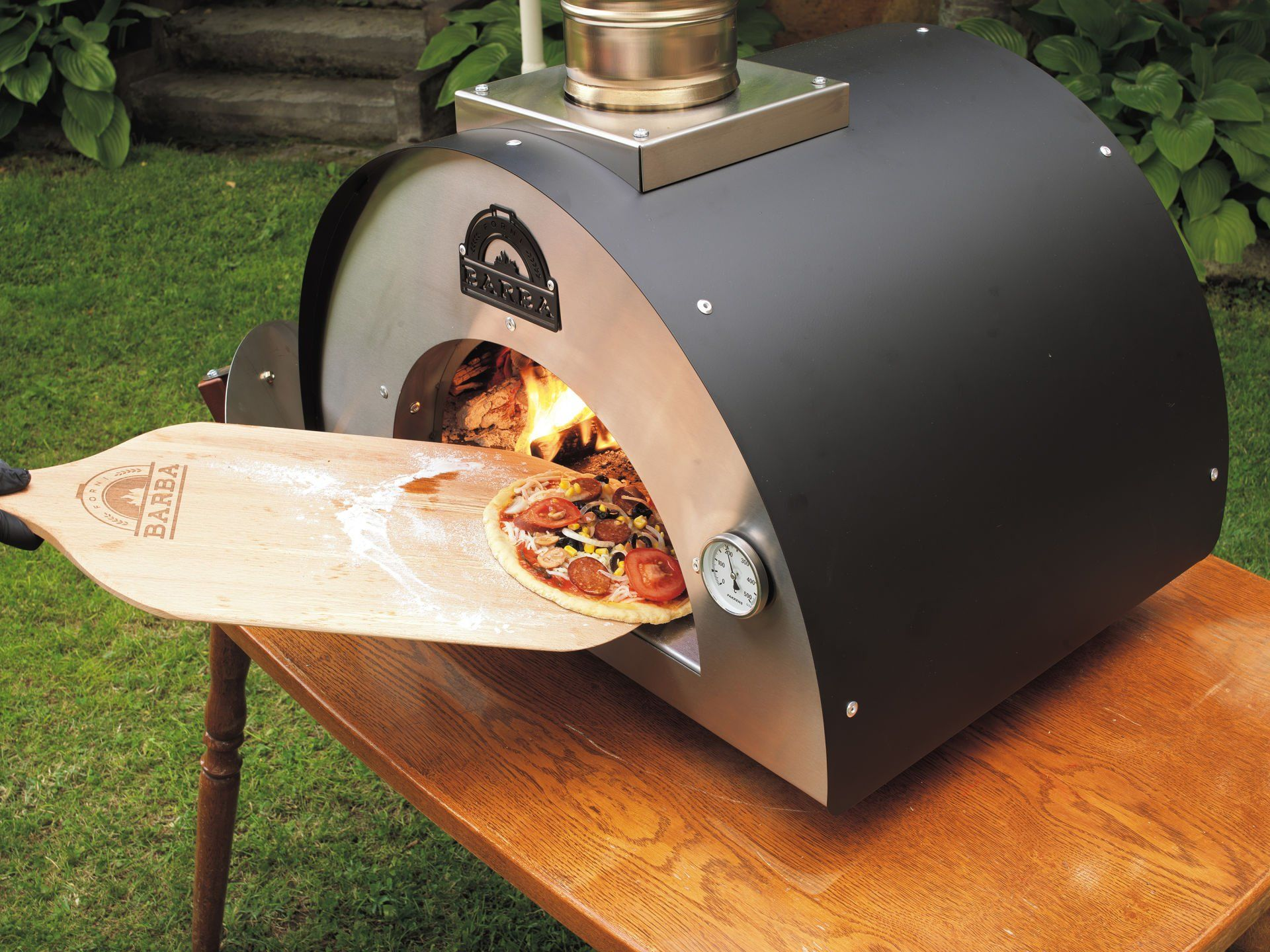 Set Üstü Taşınabilir Bahçe ve Pizza Fırını Profesyonel Paket