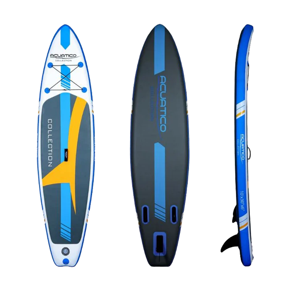 Acuatico Collection Şişme Sup Board/Isup Stand Up Paddle Board 305x76x15 Cm Turuncu & Beyaz & Mavi & Gri