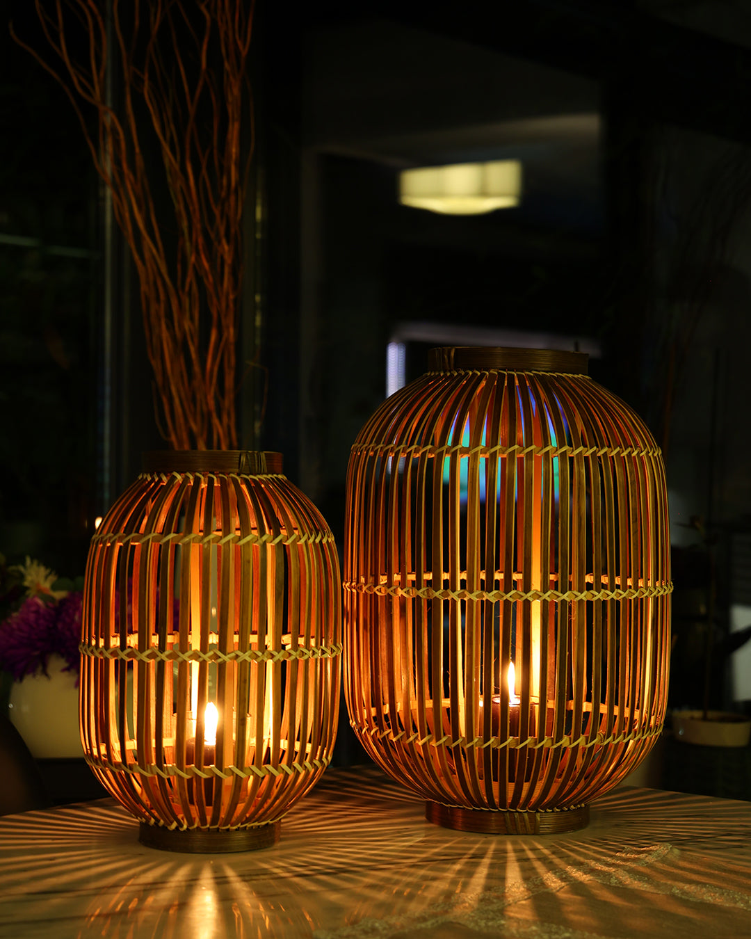 Aduro Bambu Mumluk Büyük Boy