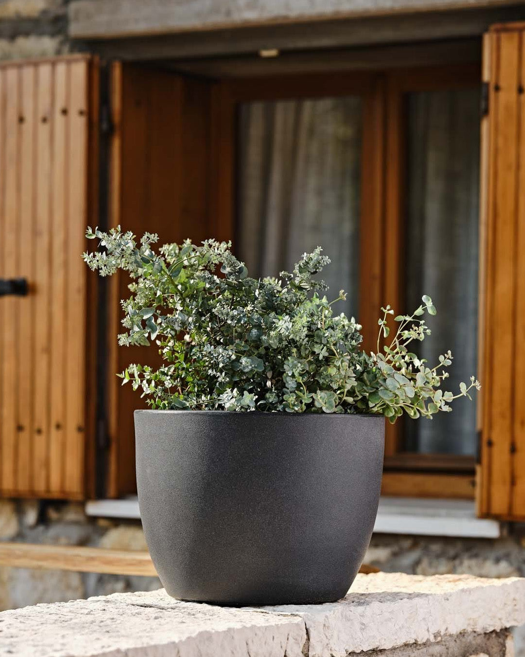 Ares 40 Plastik Saksı Antrasit