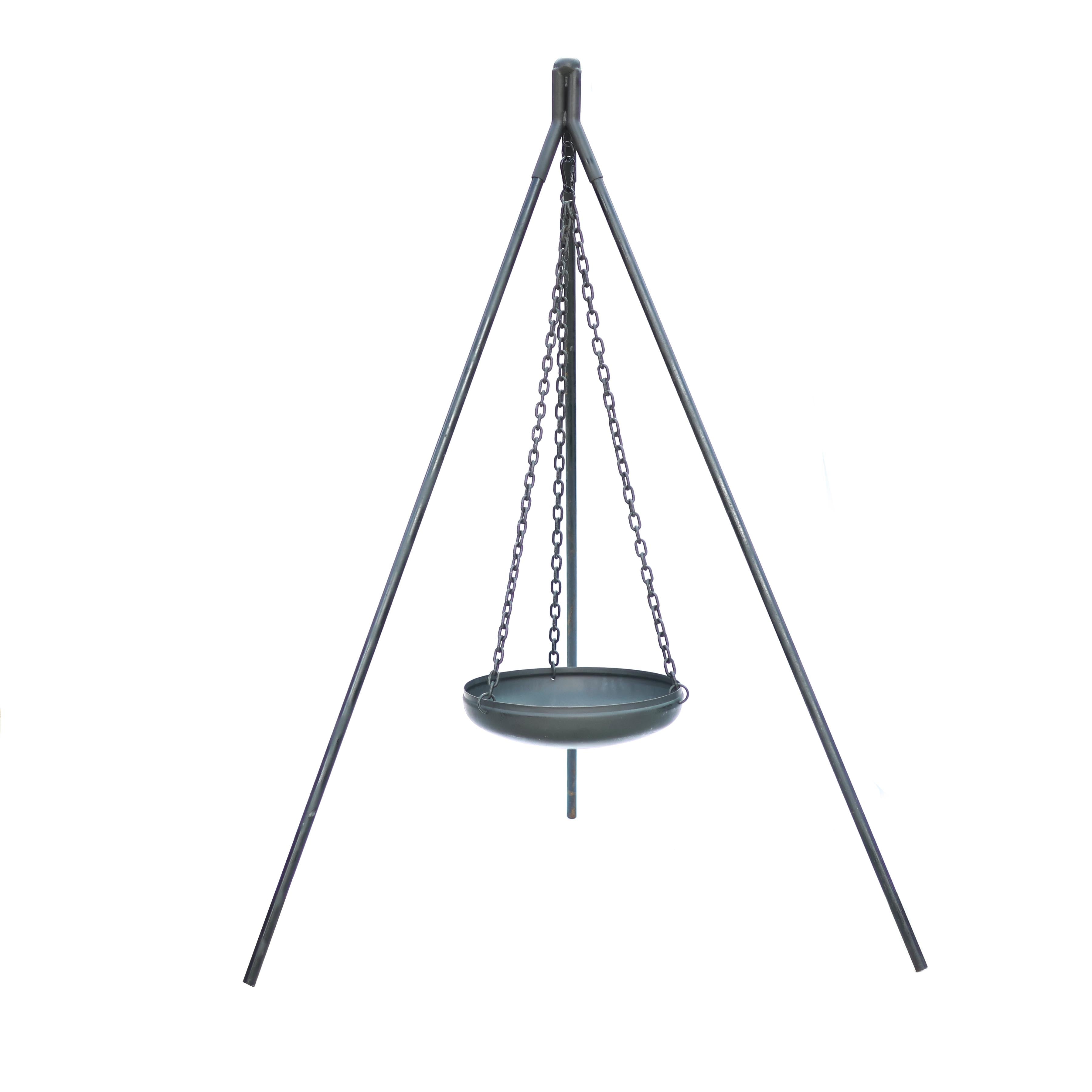 Askılı Şömine 50 cm Siyah