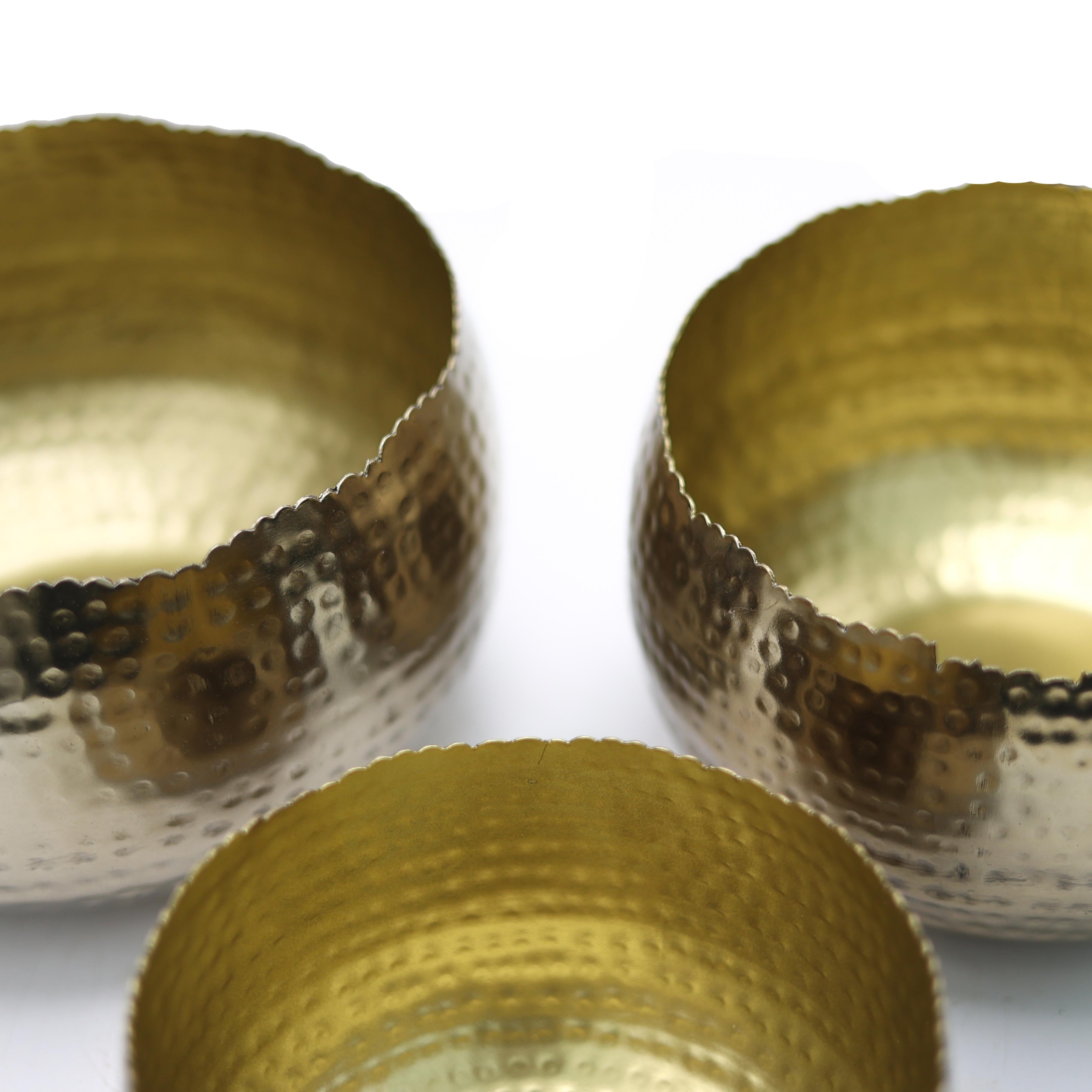 Aurea Metal Saksı Küçük Boy Sarı