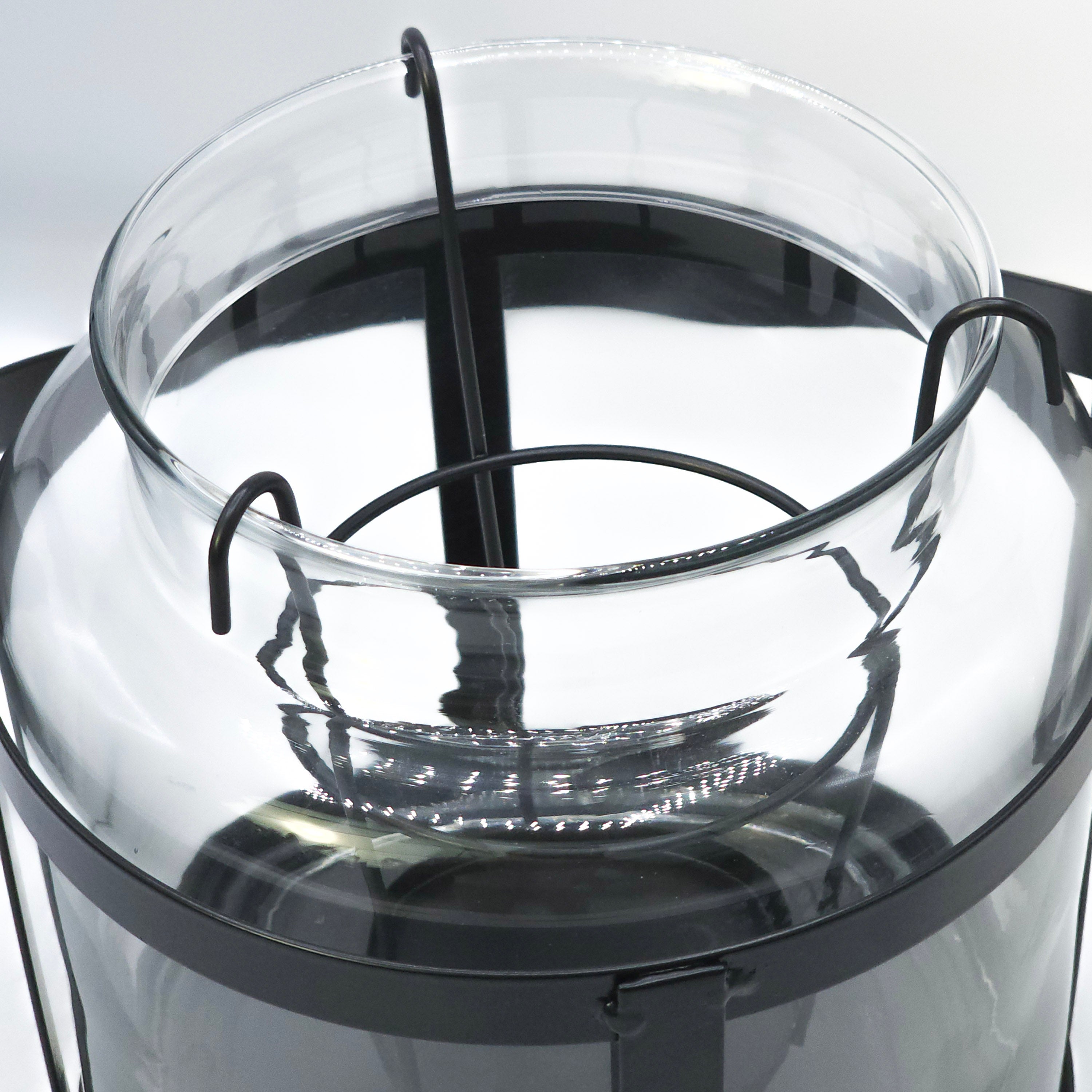 Bekçi Feneri Büyük Boy Siyah