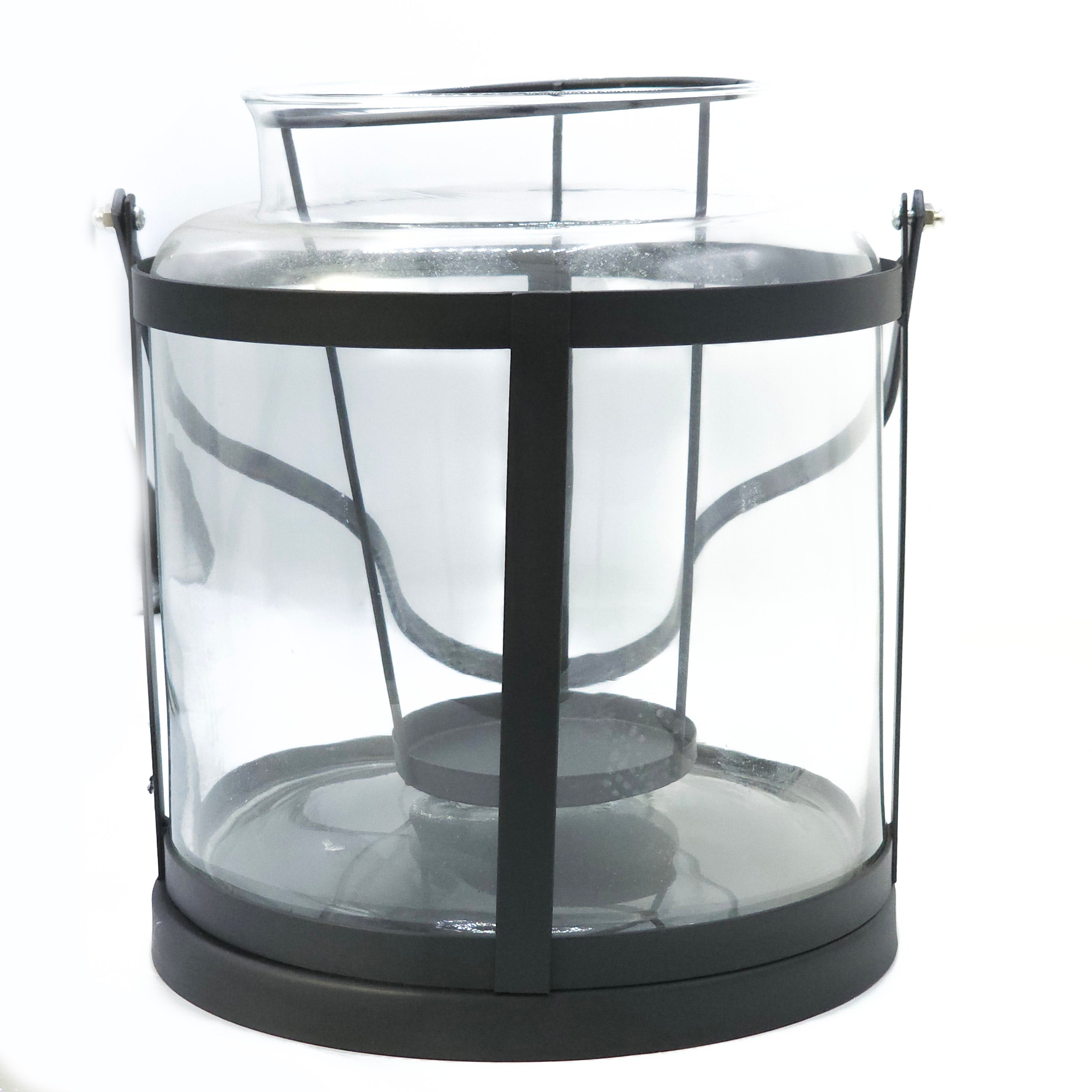 Bekçi Feneri Küçük Boy Siyah