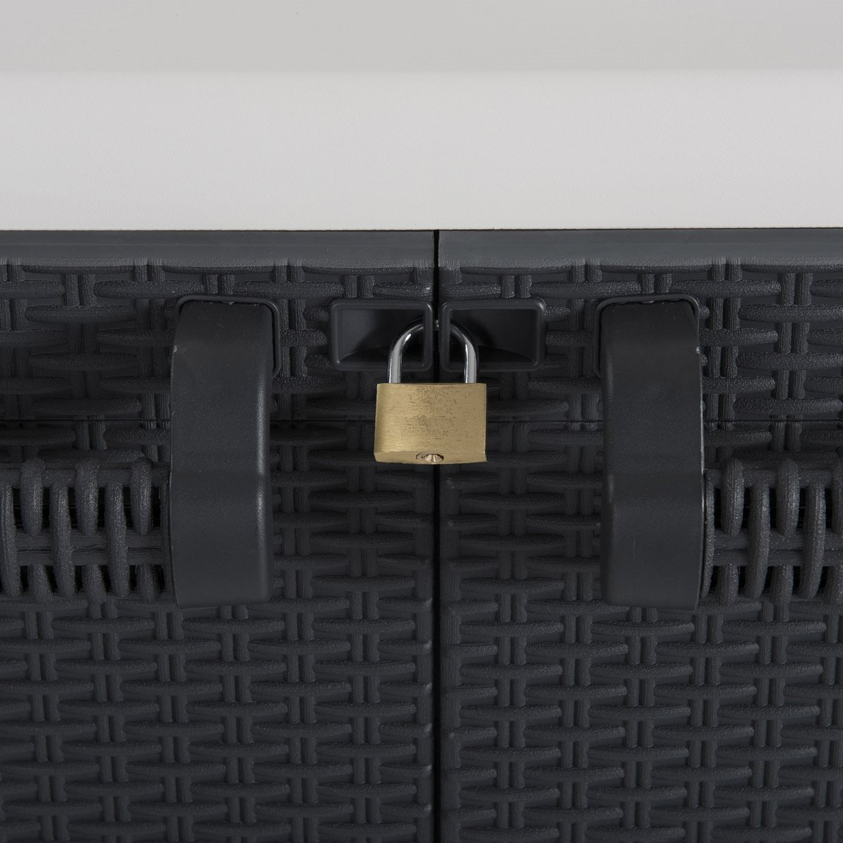 Cabinet Santorini Kısa Raflı Bahçe Dolabı XL Gri