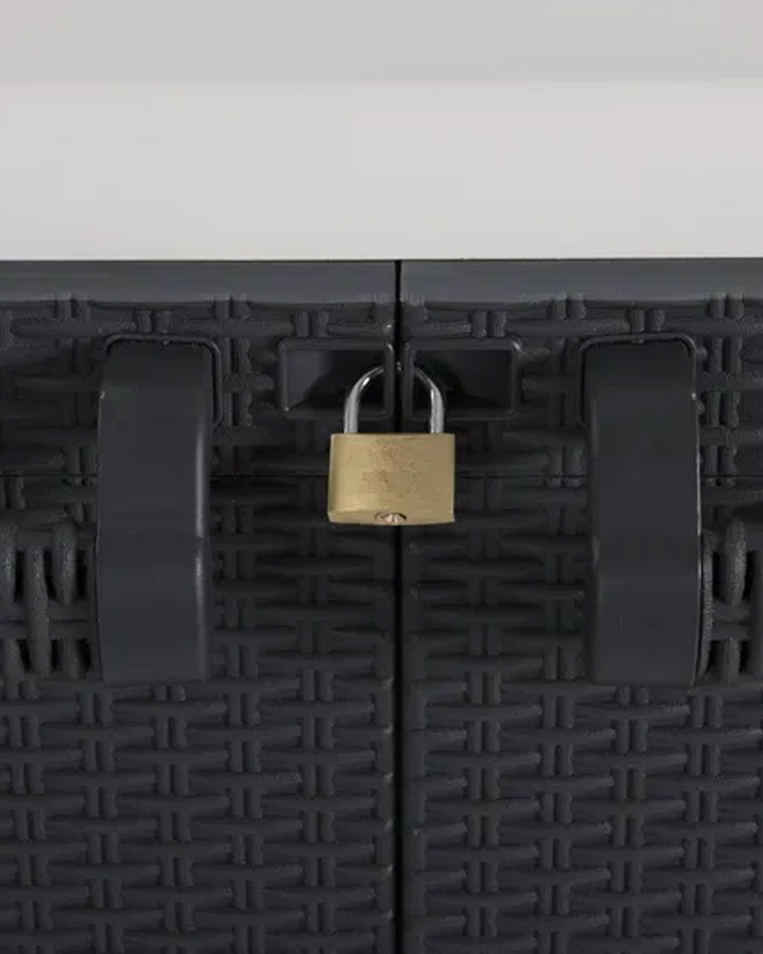 Cabinet Santorini Kısa Raflı Bahçe Dolabı XL Gri