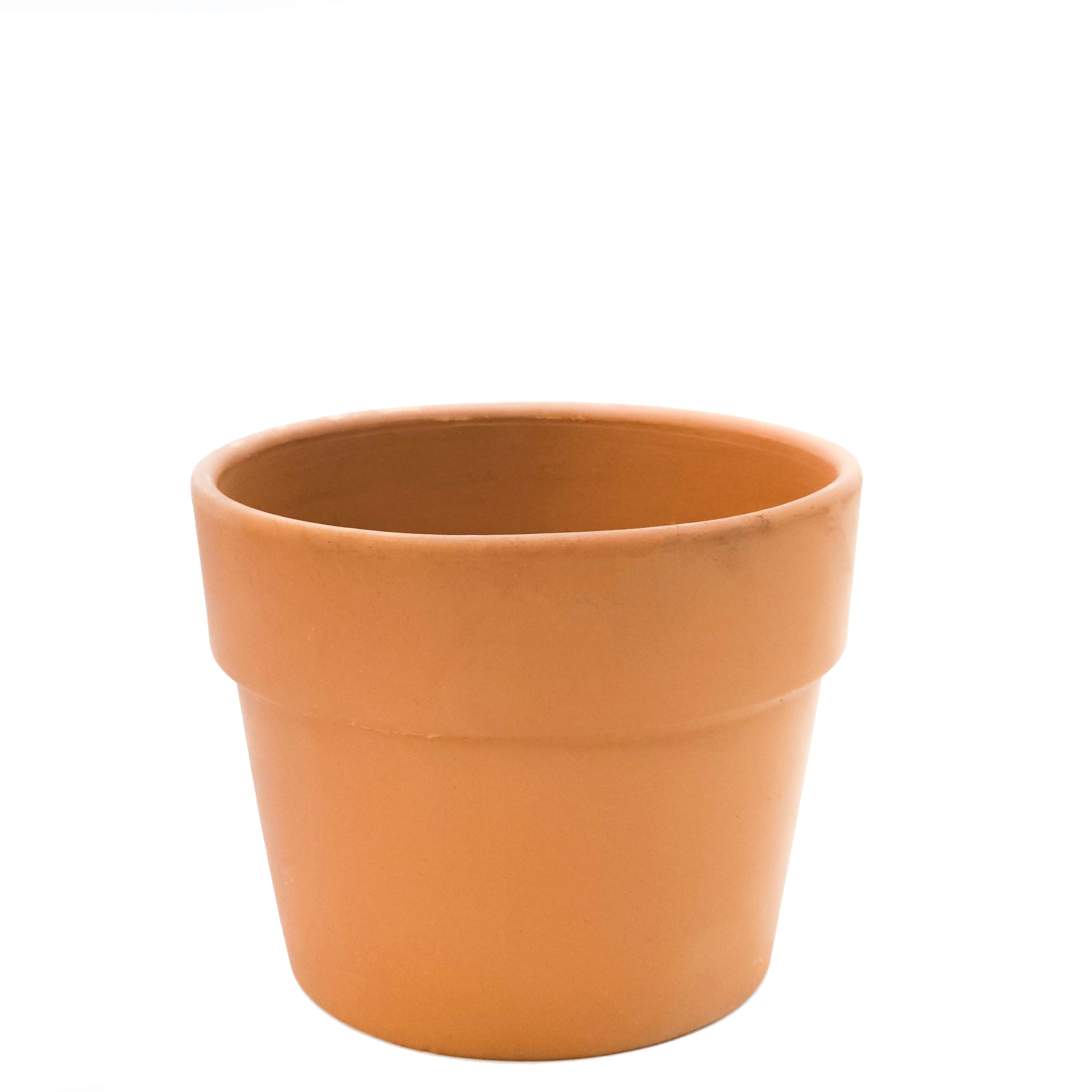 Cachepot Perfetto 13 cm Toprak Saksı Terracota