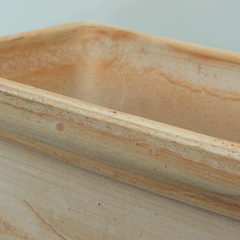 Cassetta Olive 50 cm Toprak Saksı Terracota