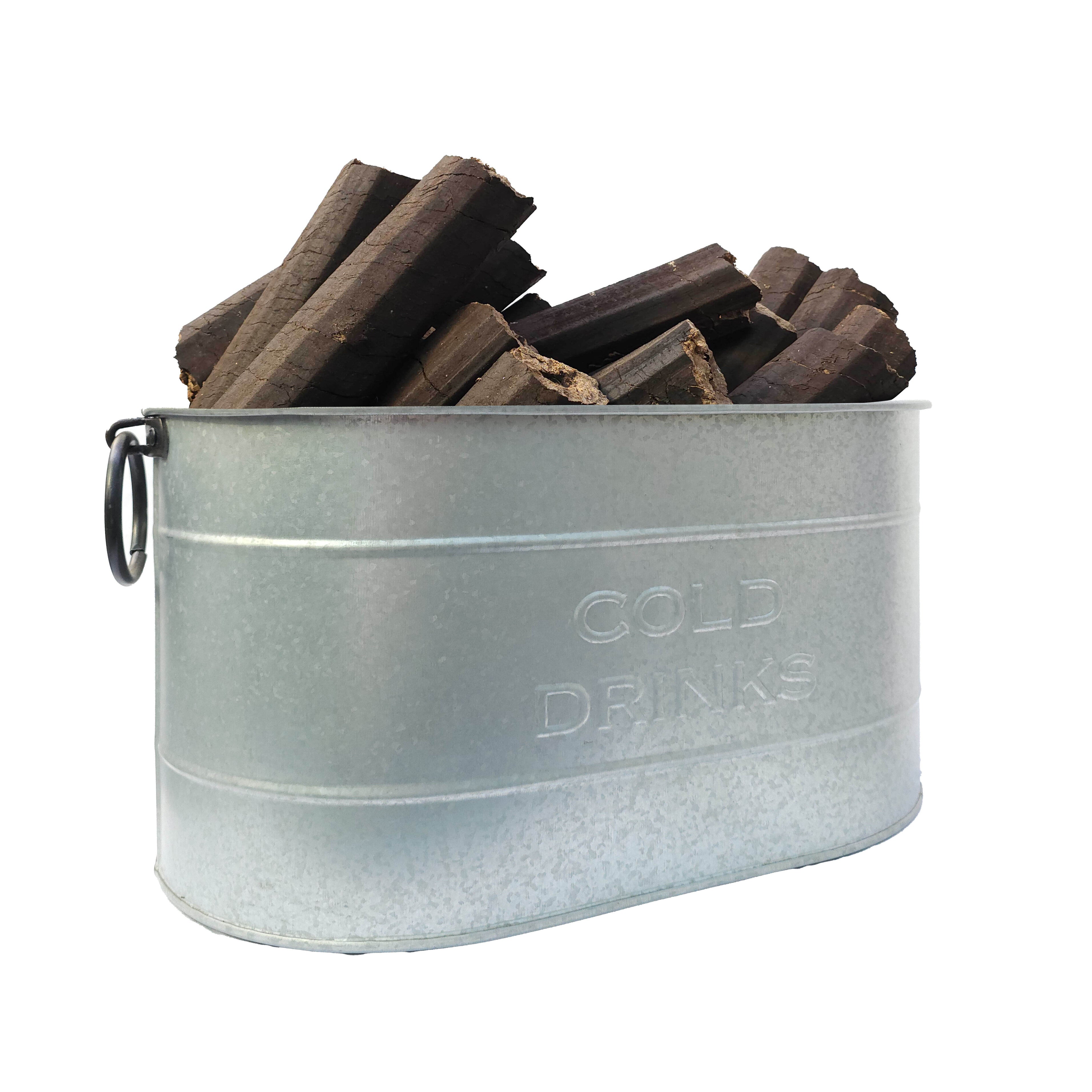 Cold Drink Oval İçecek Kovası Gri