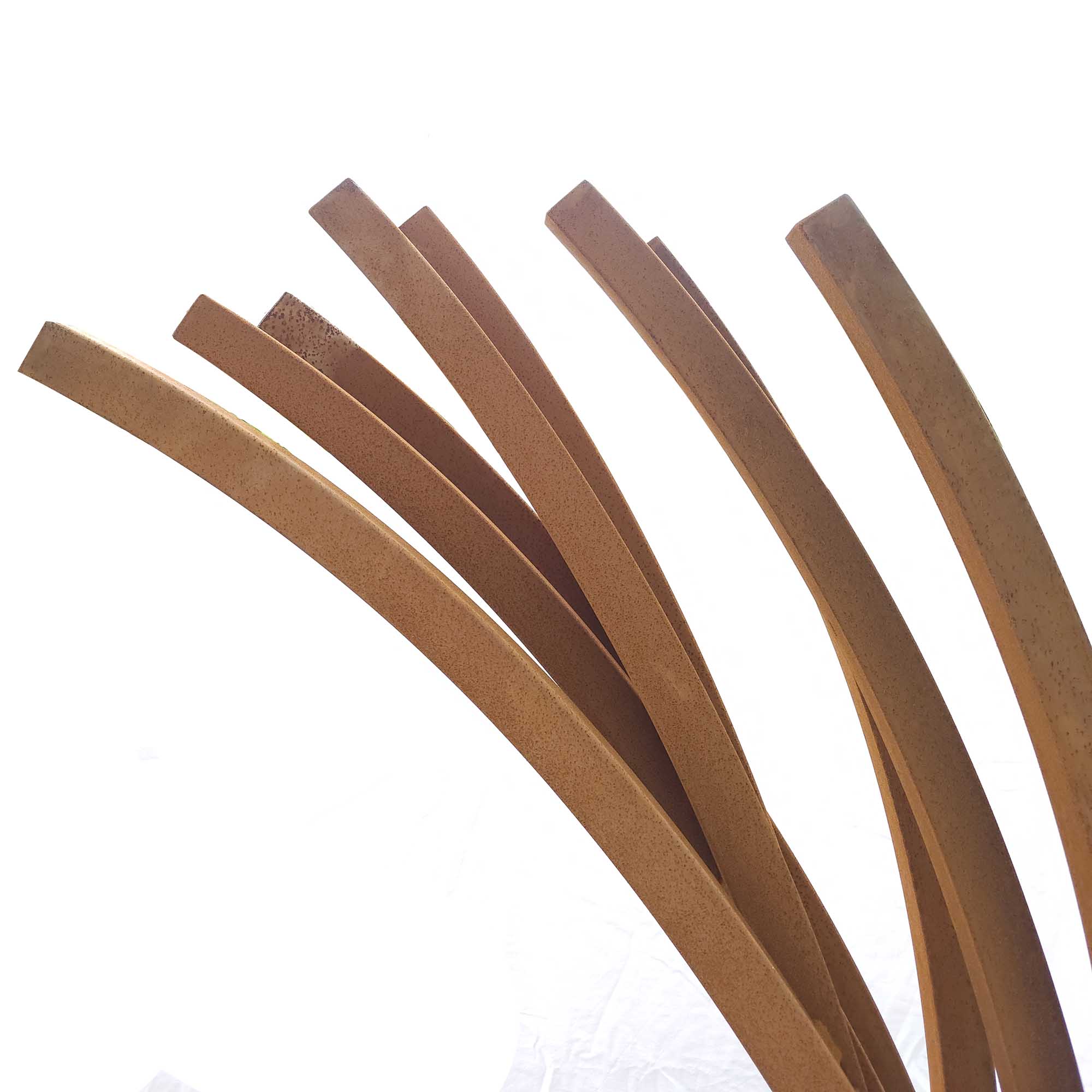 Corten Dekoratif Bahçe Heykeli