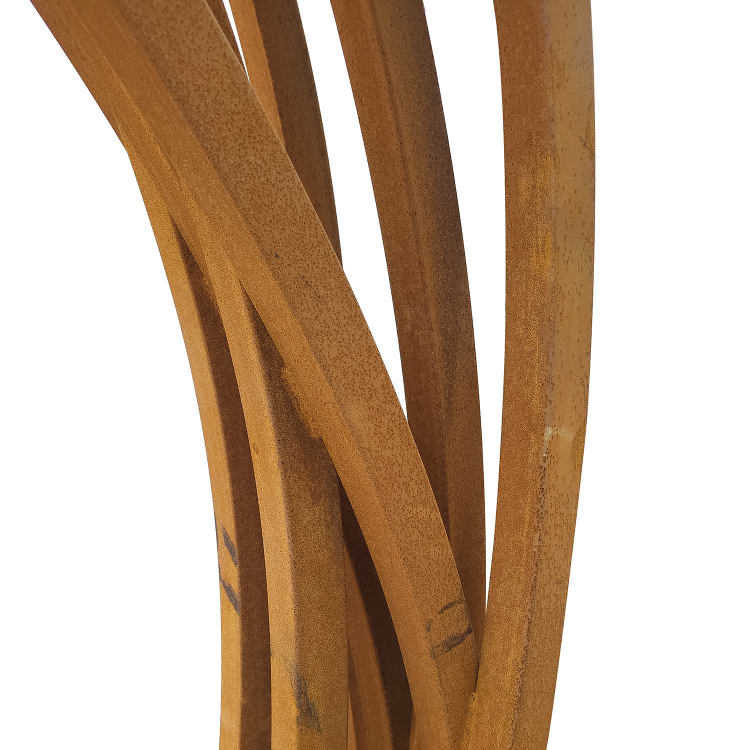 Corten Dekoratif Bahçe Heykeli