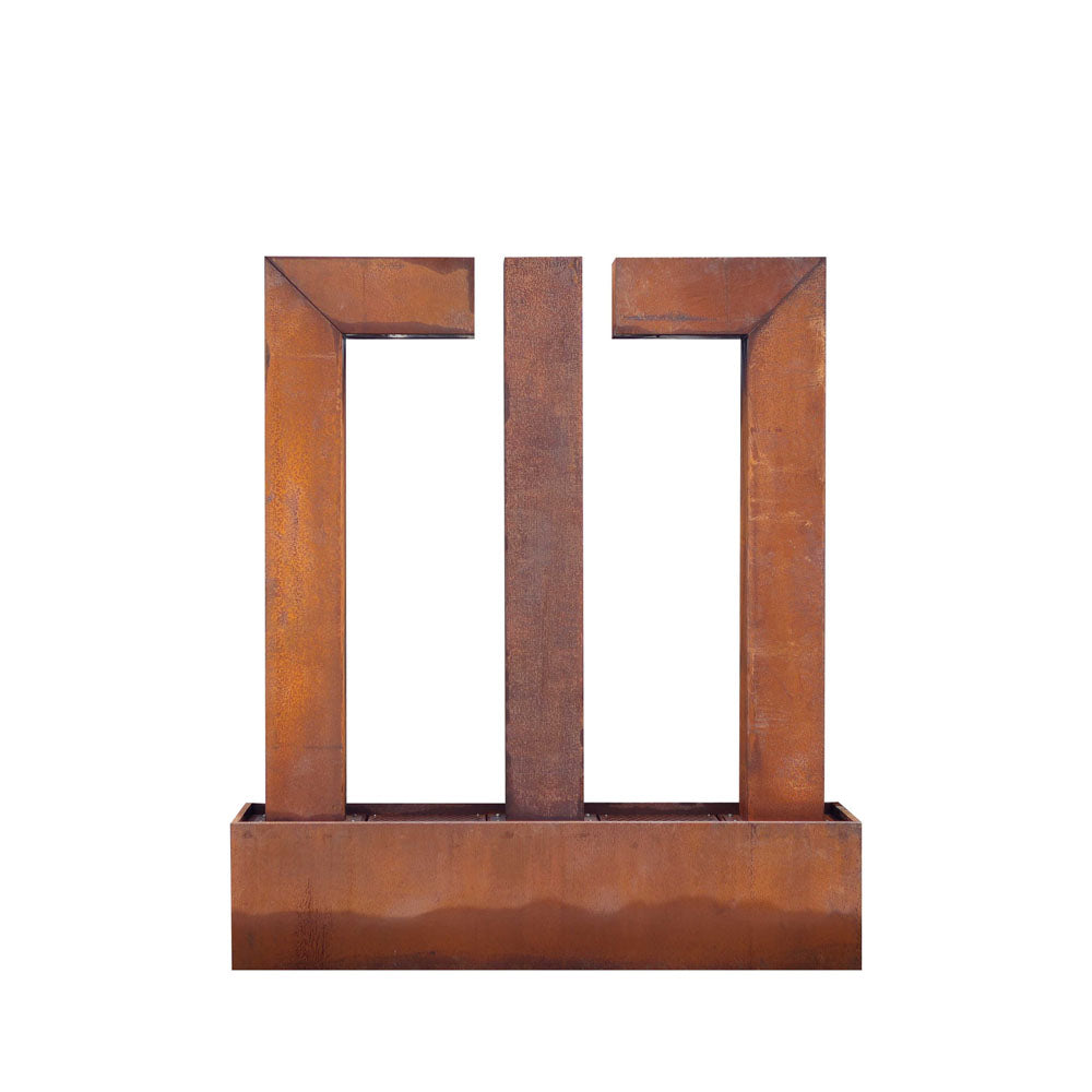 Corten İkili Su Perdesi