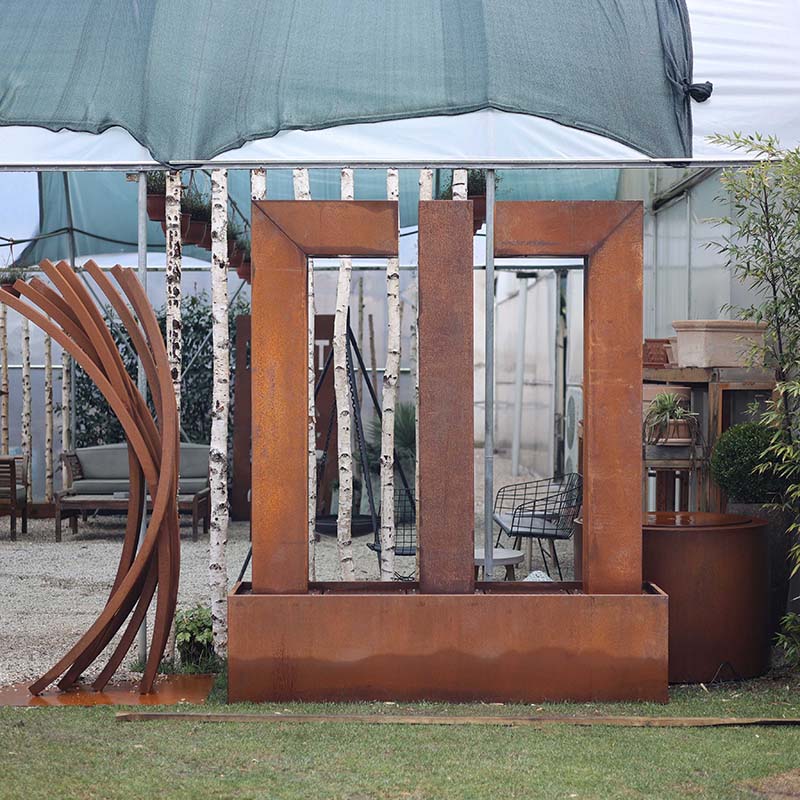 Corten İkili Su Perdesi