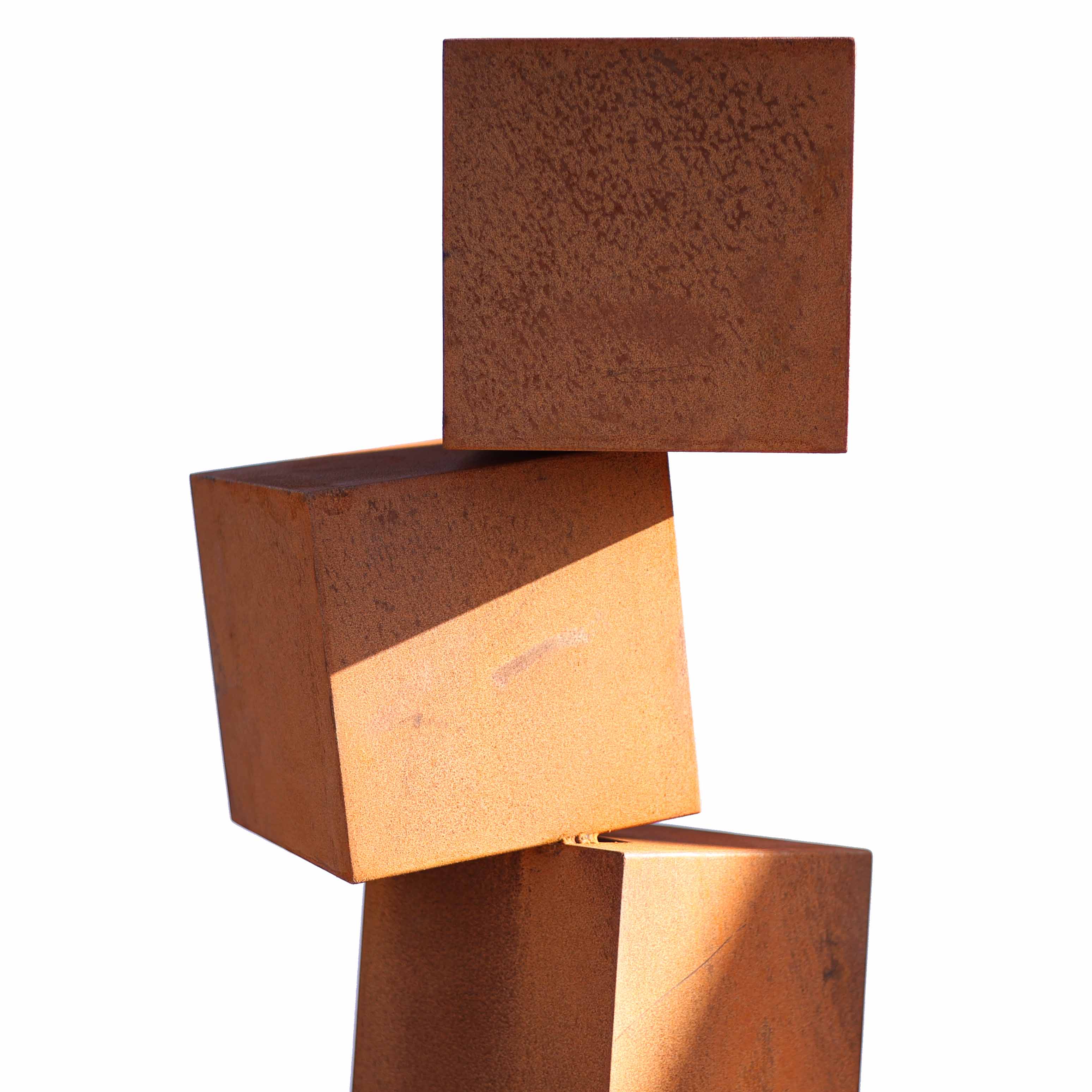 Corten Küp Heykel