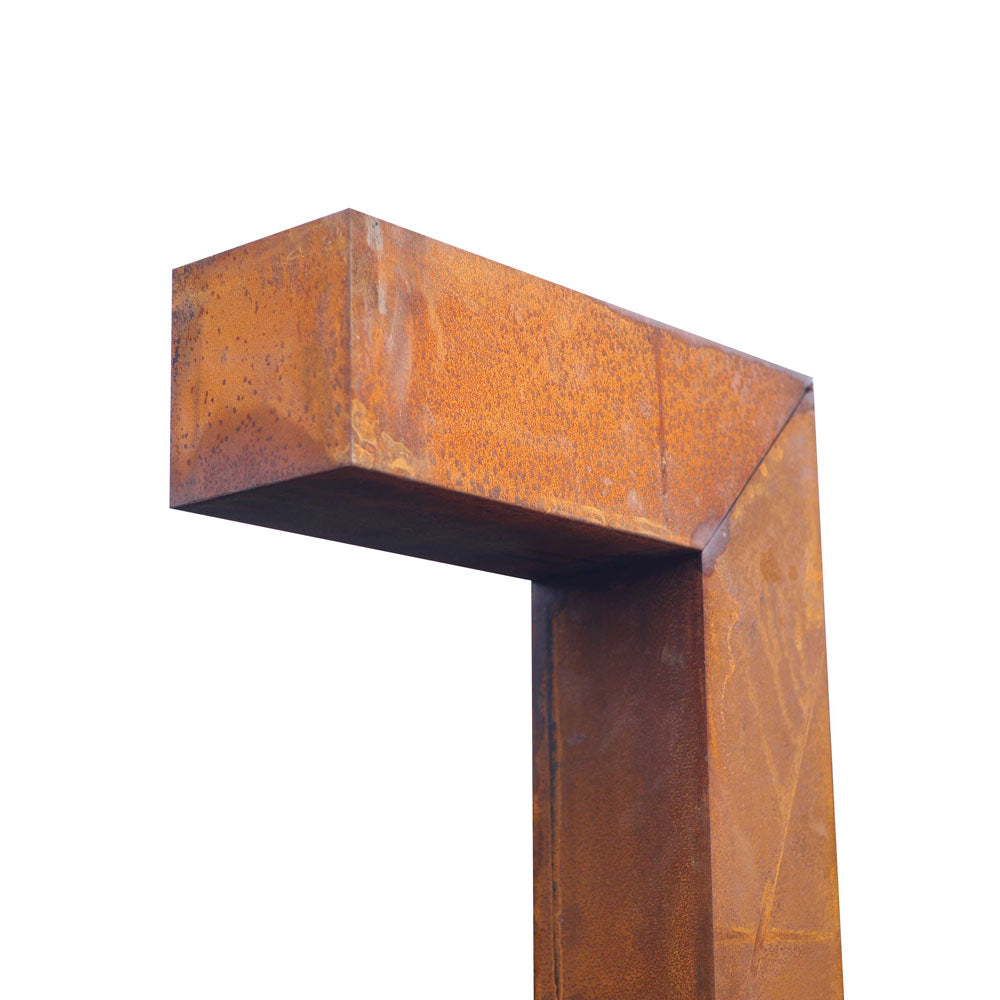 Corten Tekli Su Perdesi