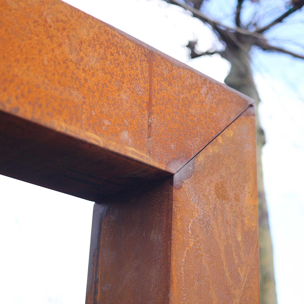 Corten Tekli Su Perdesi