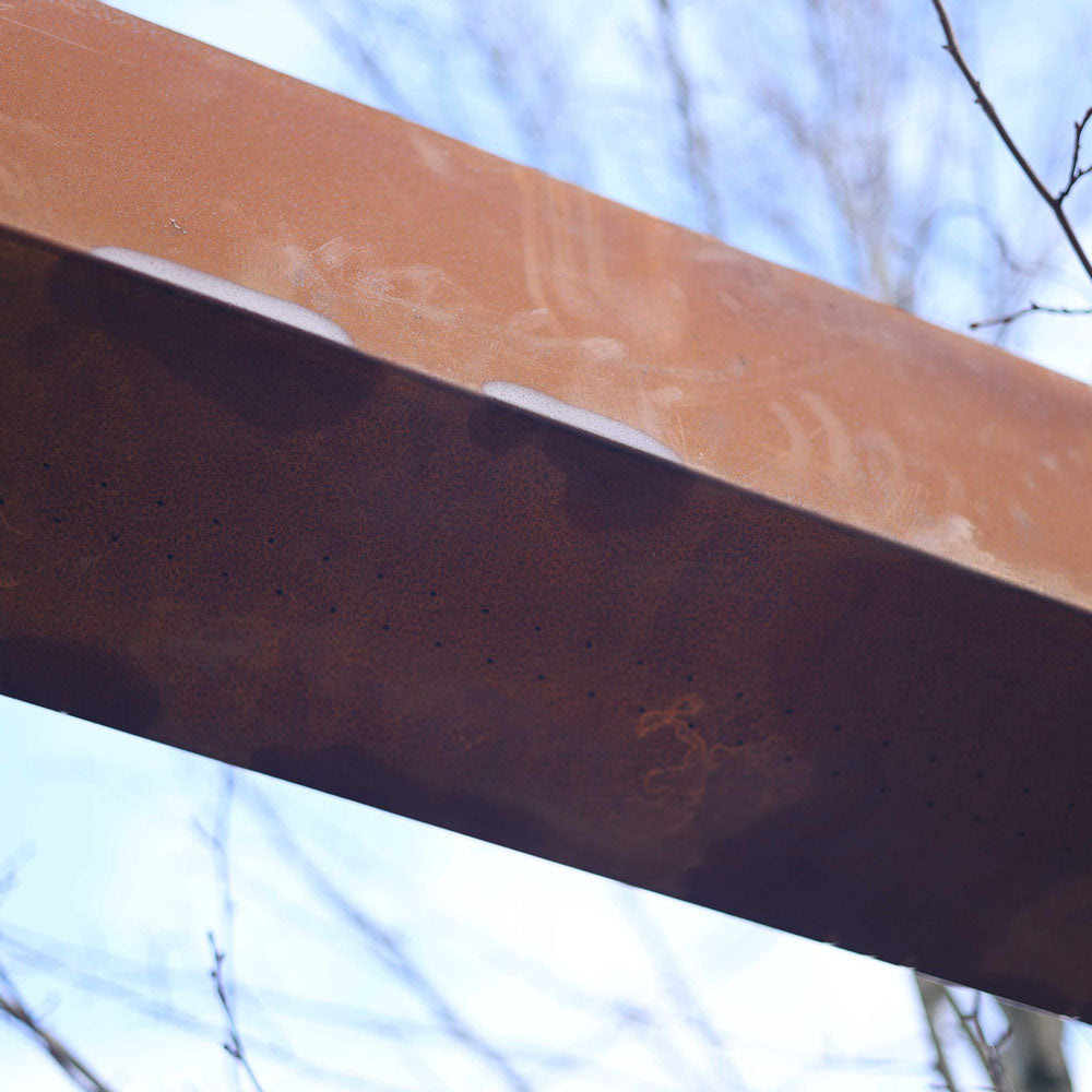 Corten Tekli Su Perdesi