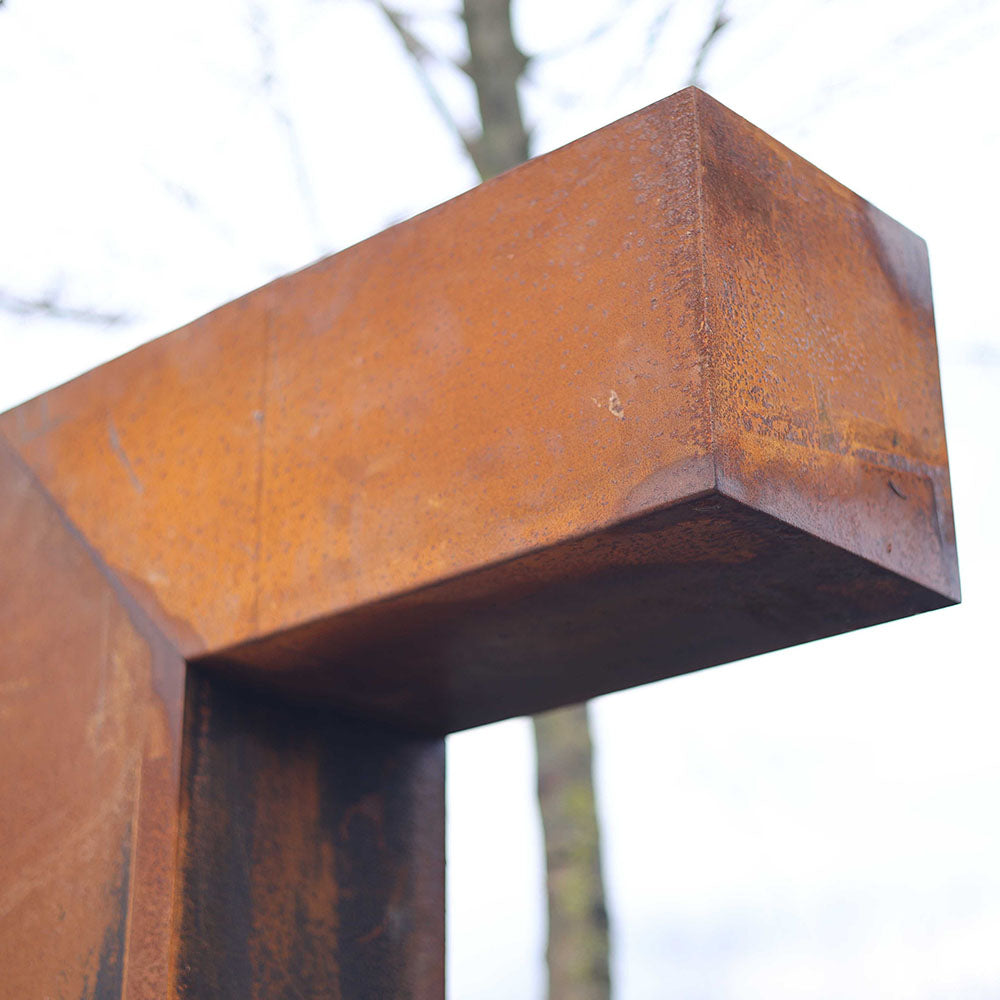 Corten Tekli Su Perdesi