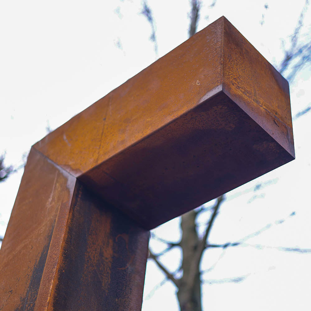 Corten Tekli Su Perdesi