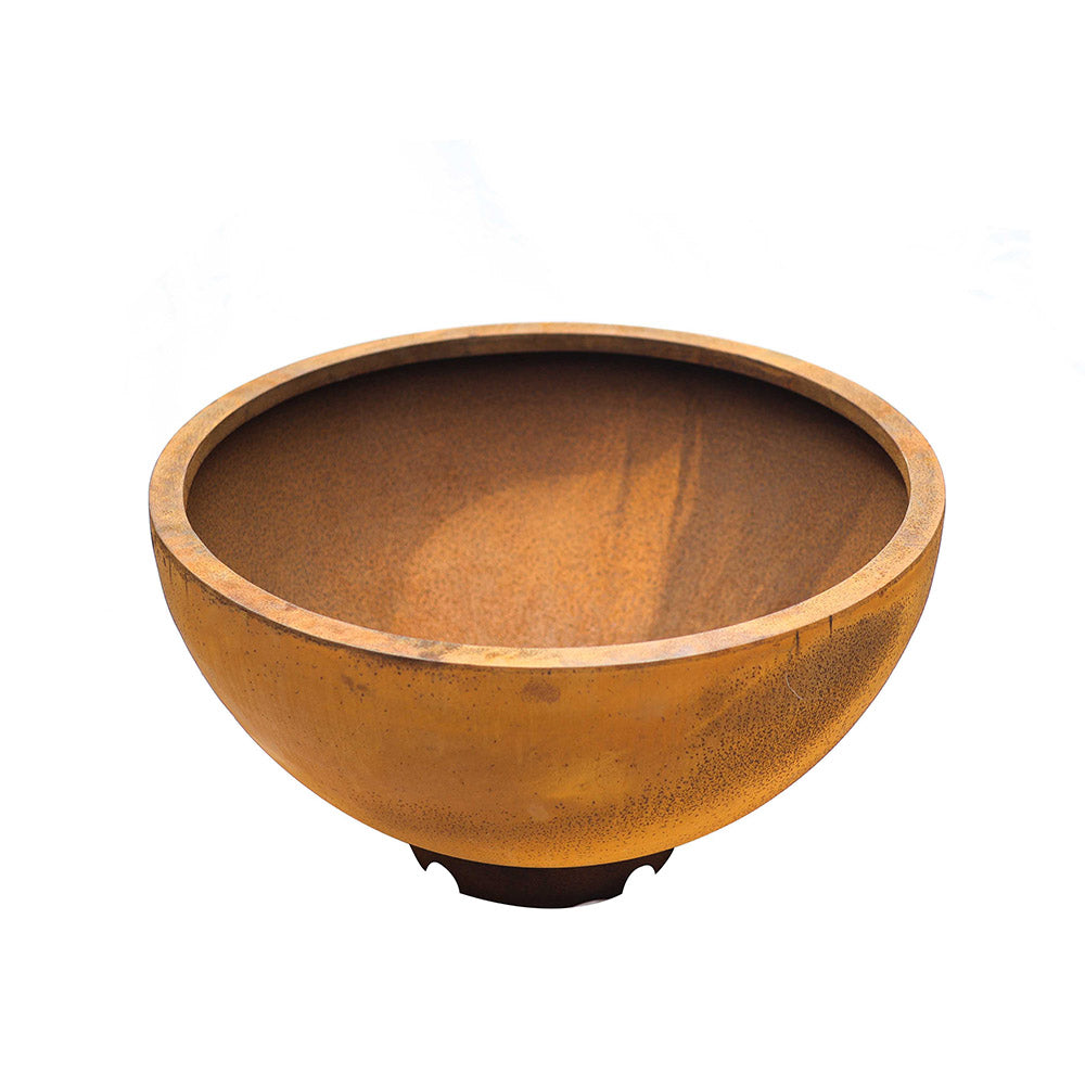 Corten Yuvarlak Saksı Büyük