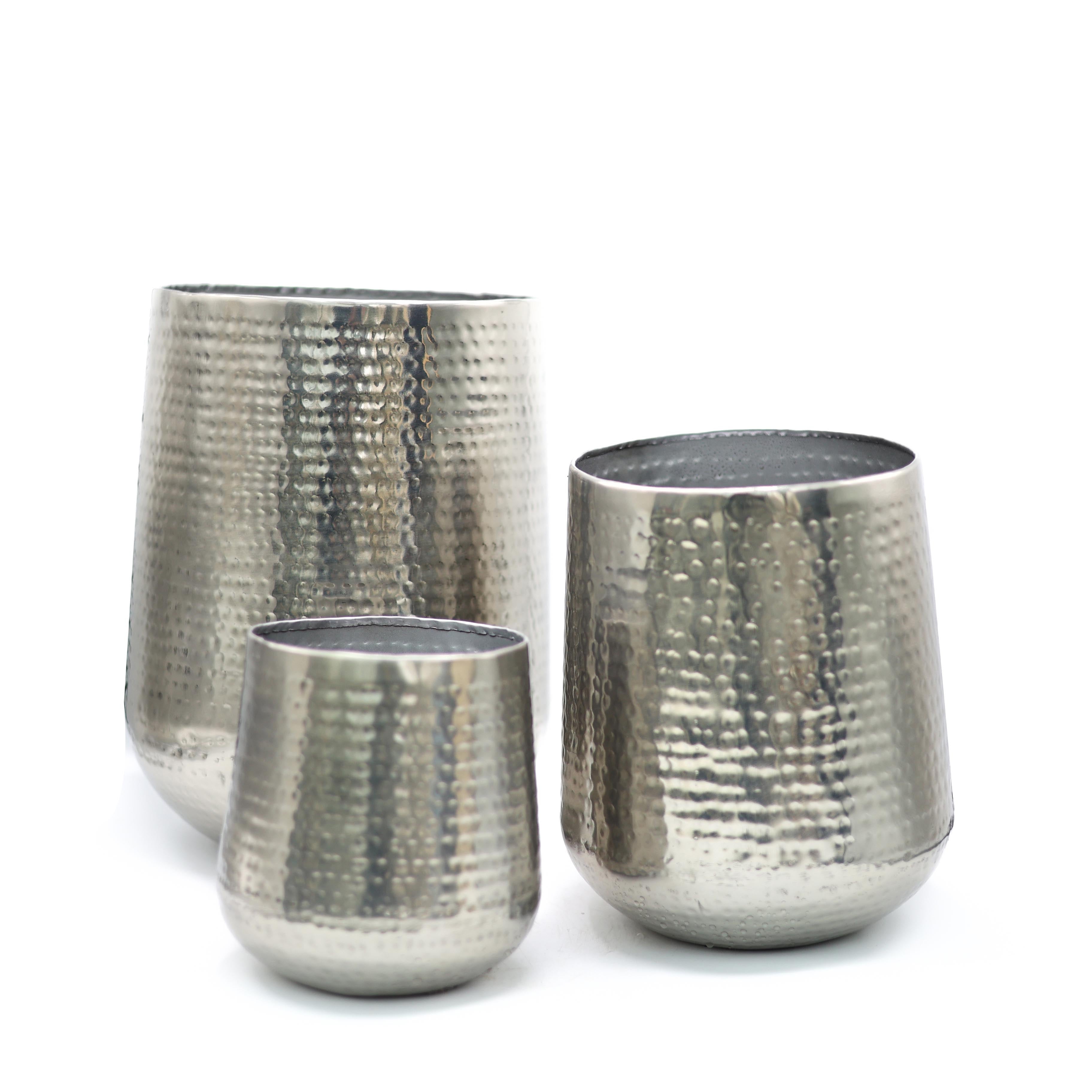 Crus Metal Saksı M Gri