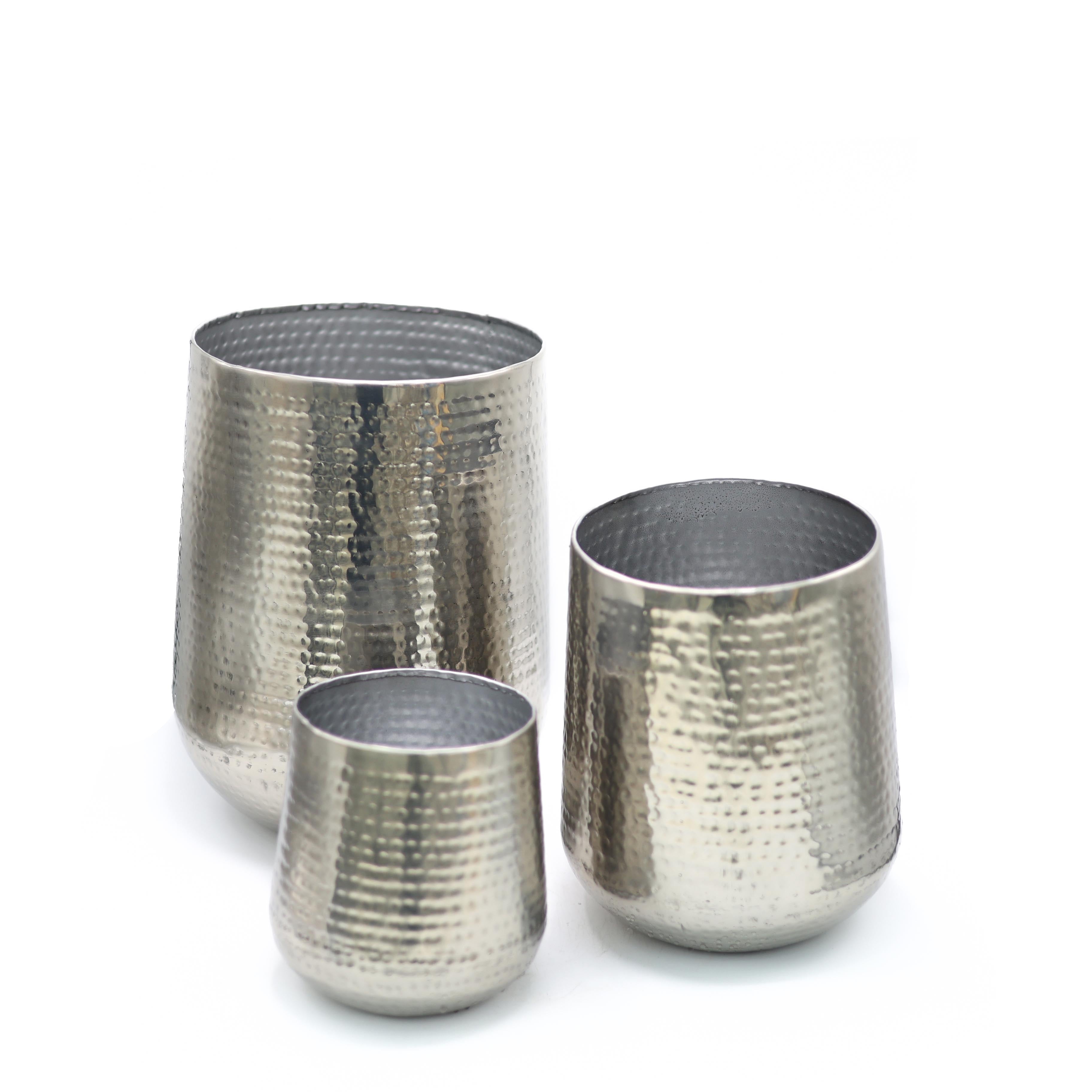 Crus Metal Saksı M Gri