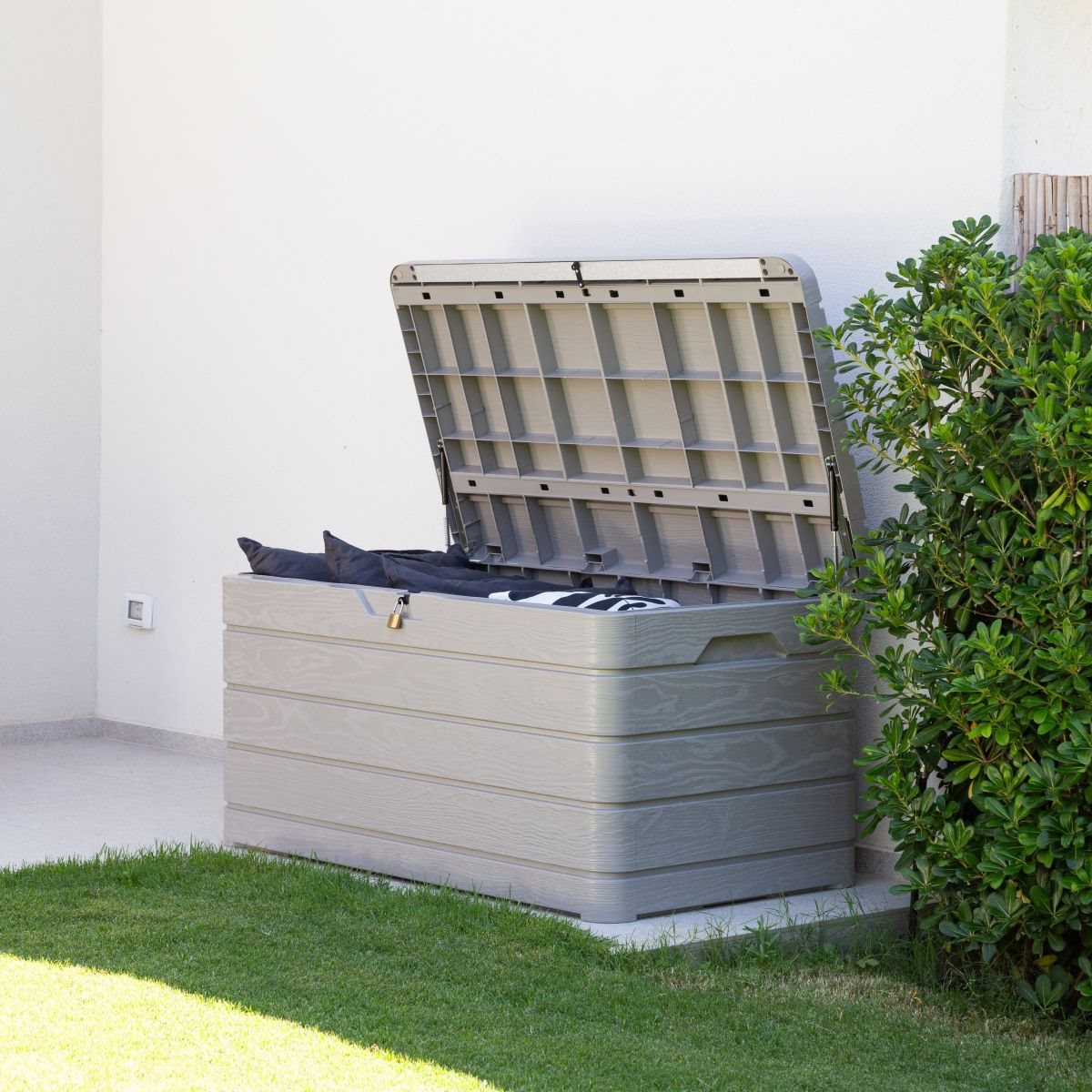 Cushion Box Dolomiti 500 Litre Bahçe Dolabı Gri