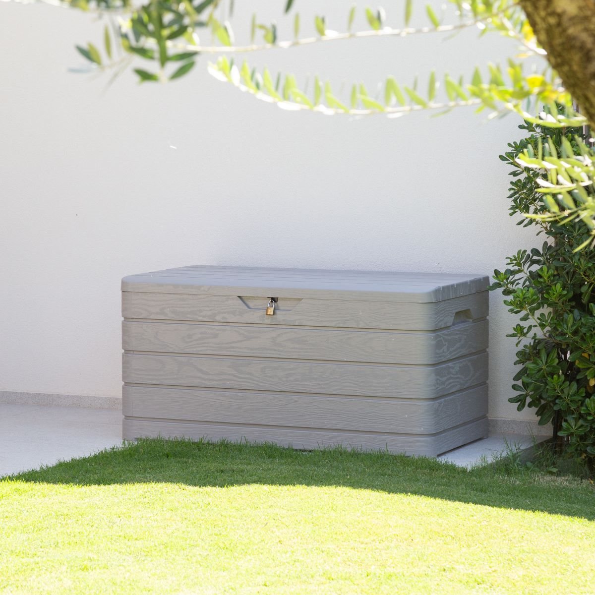 Cushion Box Dolomiti 500 Litre Bahçe Dolabı Gri