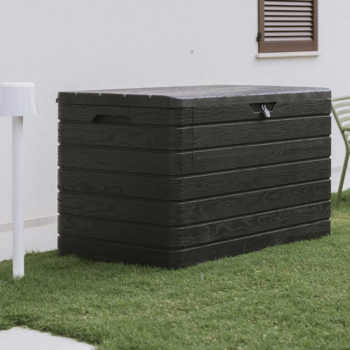 Cushion Box Dolomiti 970 Litre Bahçe Dolabı Antrasit