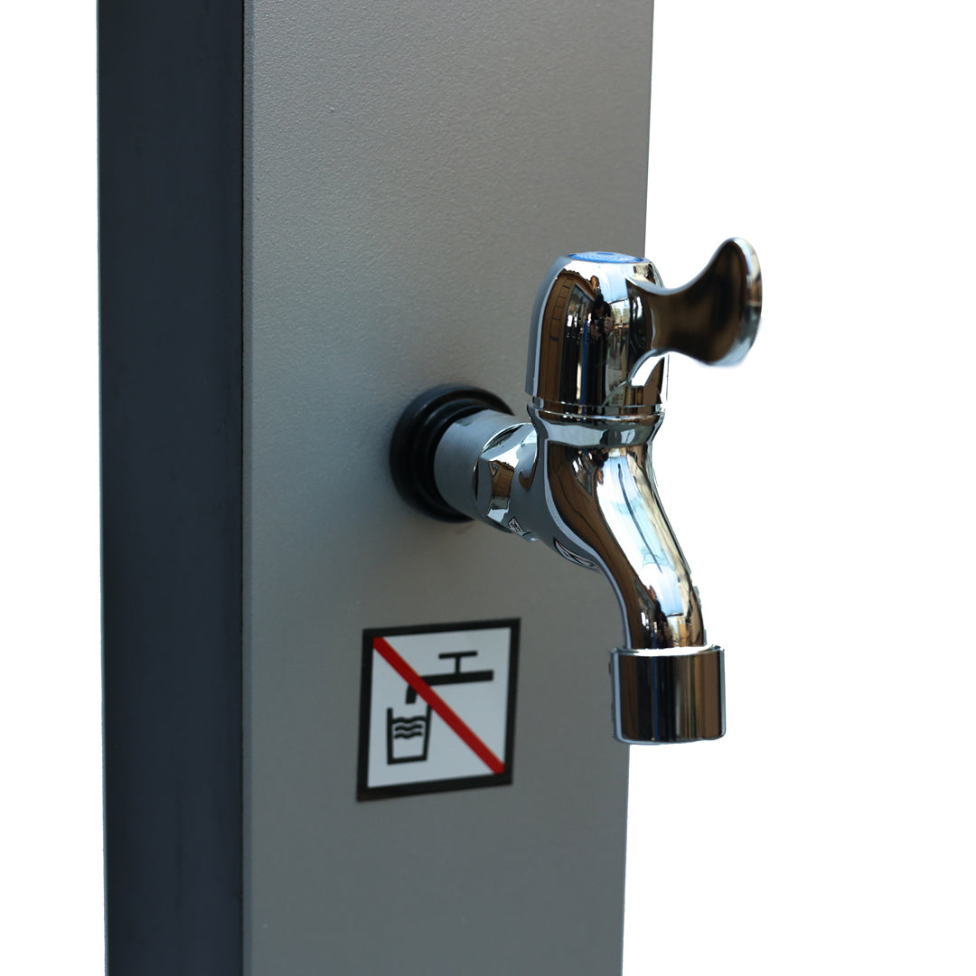 Delphin Bahçe Duşu Gümüş