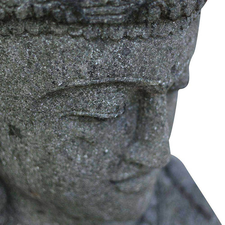 Dewi Oyma Taş Büst Heykel Gri