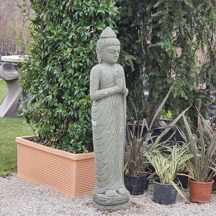 Dewi Oyma Taş Heykel 150 cm Gri