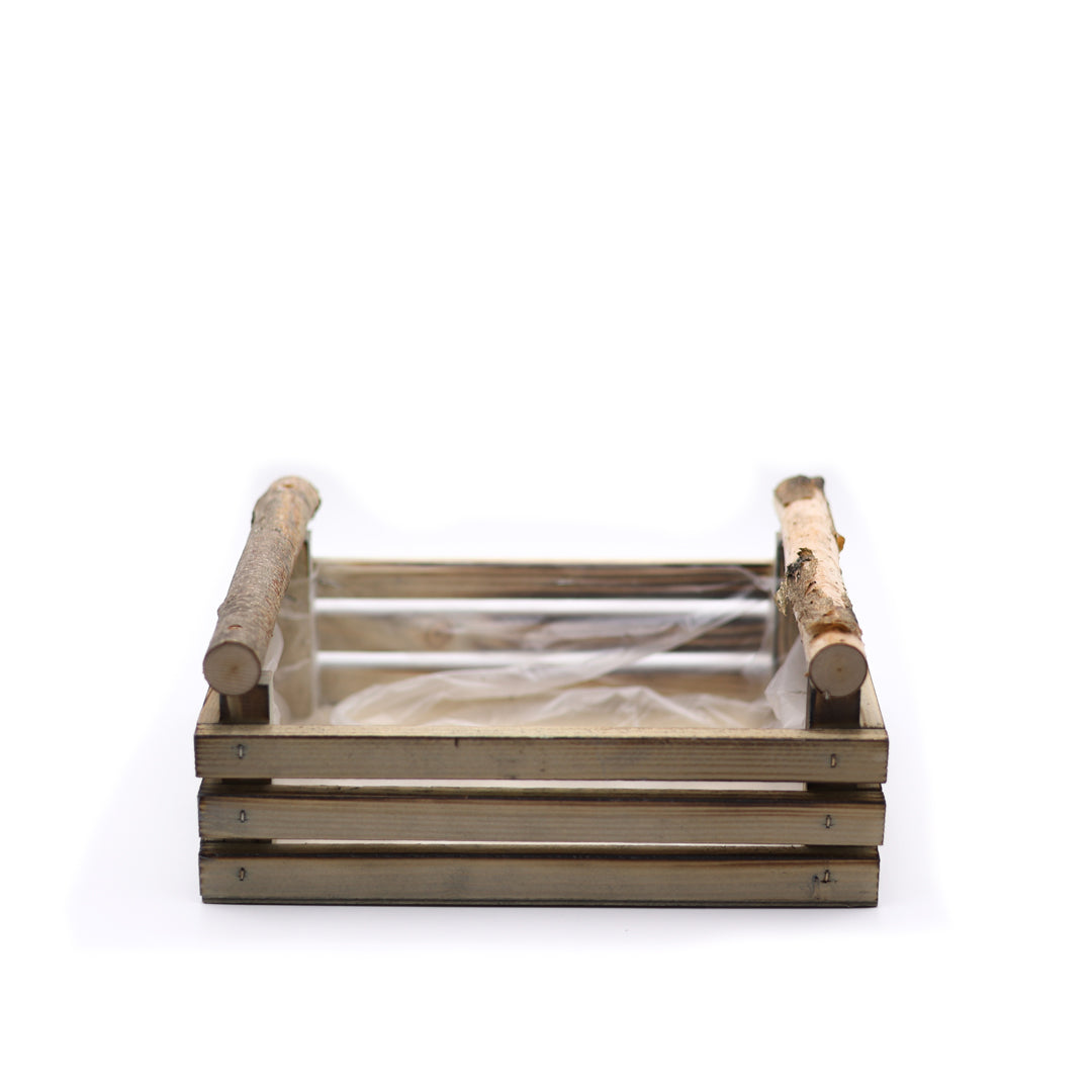 Dikdörtgen İkili Ahşap Kahverengi Kasa