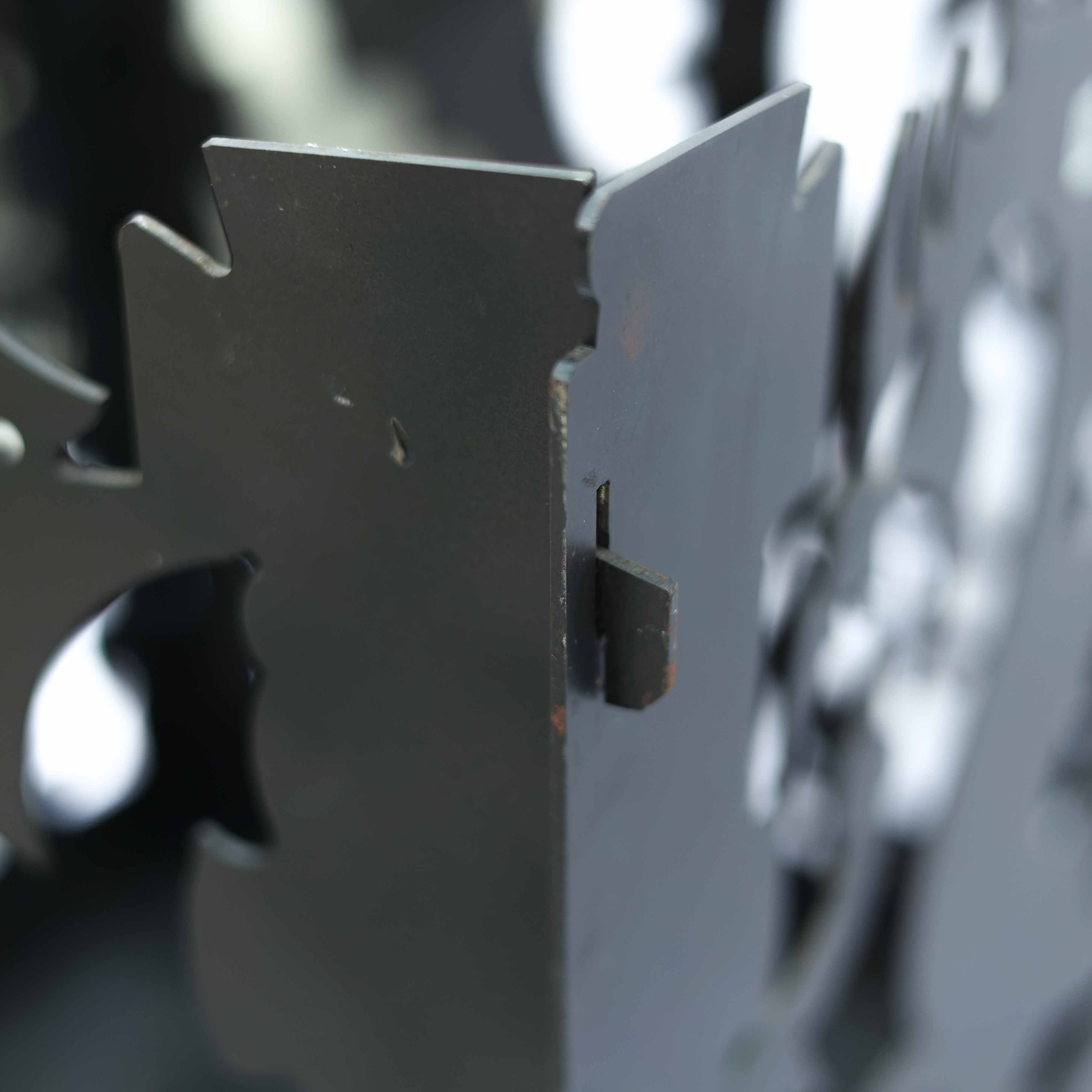 Dragon Açık Hava Bahçe Şöminesi Siyah