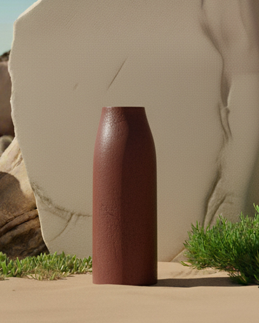 Epocco Tall Plastik Saksı Terracotta