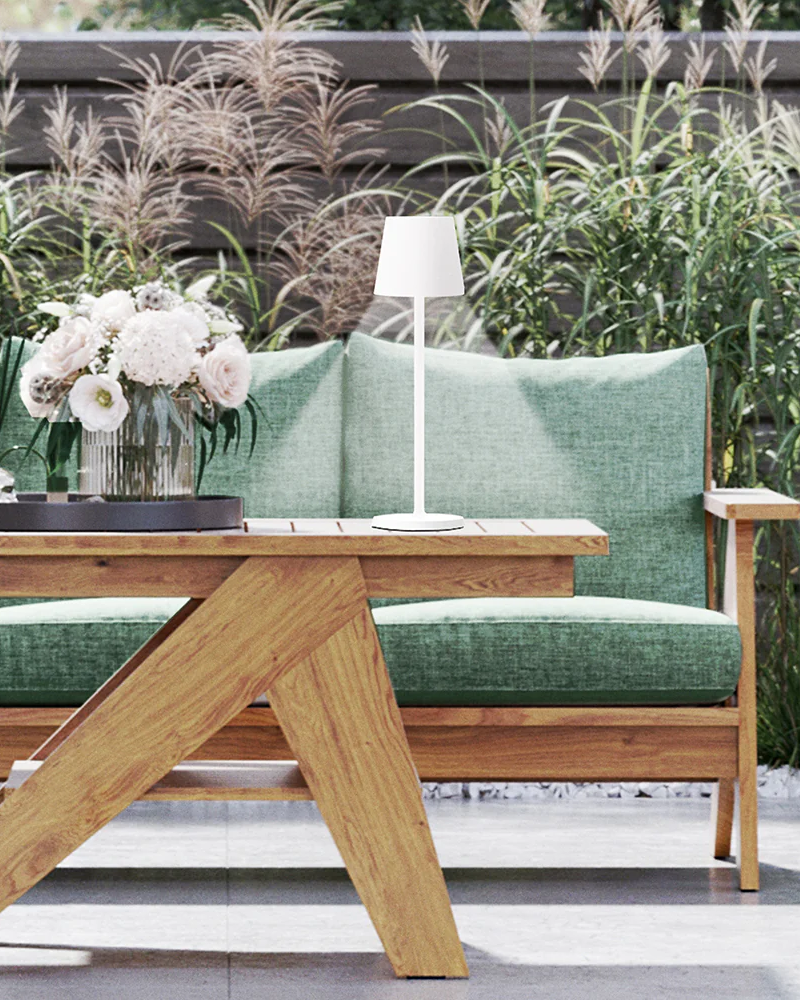 Feline Kablosuz Şarjlı Masa Lambası – Beyaz