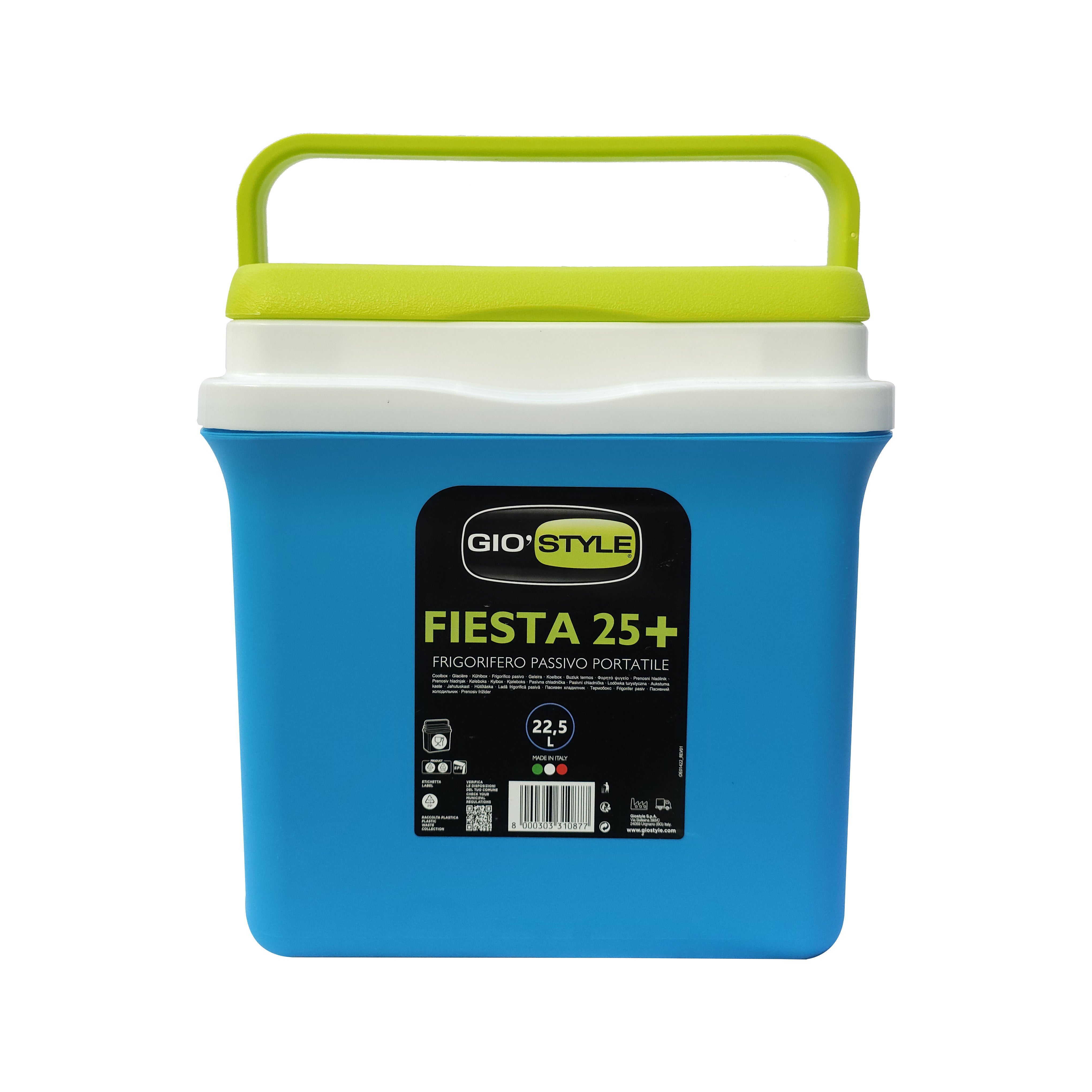 Fiesta Taşınabilir Soğutucu 25 L Mavi