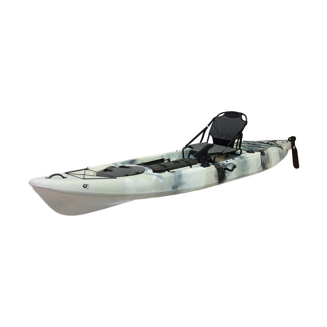 Fishman Balıkçı Kanosu Beyaz Gri Siyah