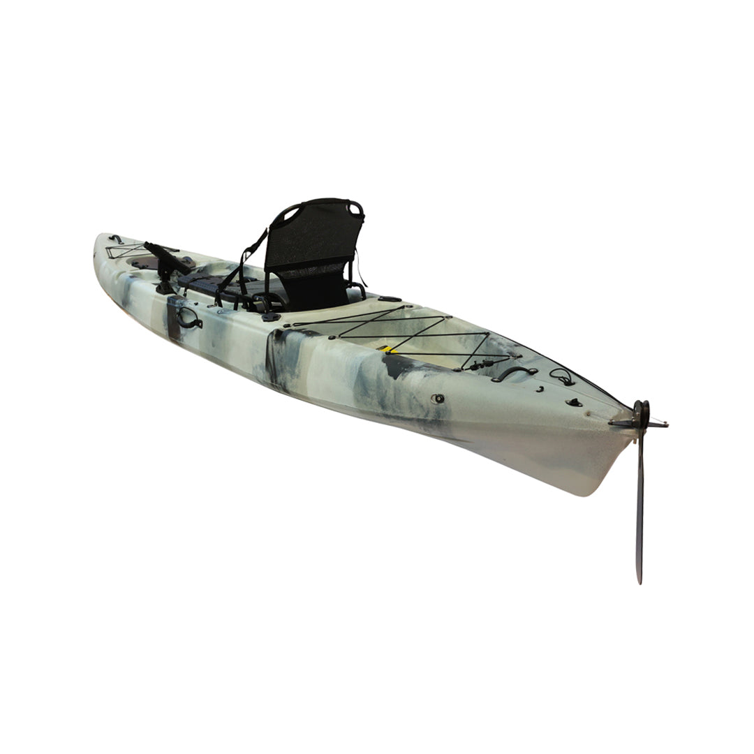 Fishman Balıkçı Kanosu Beyaz Gri Siyah