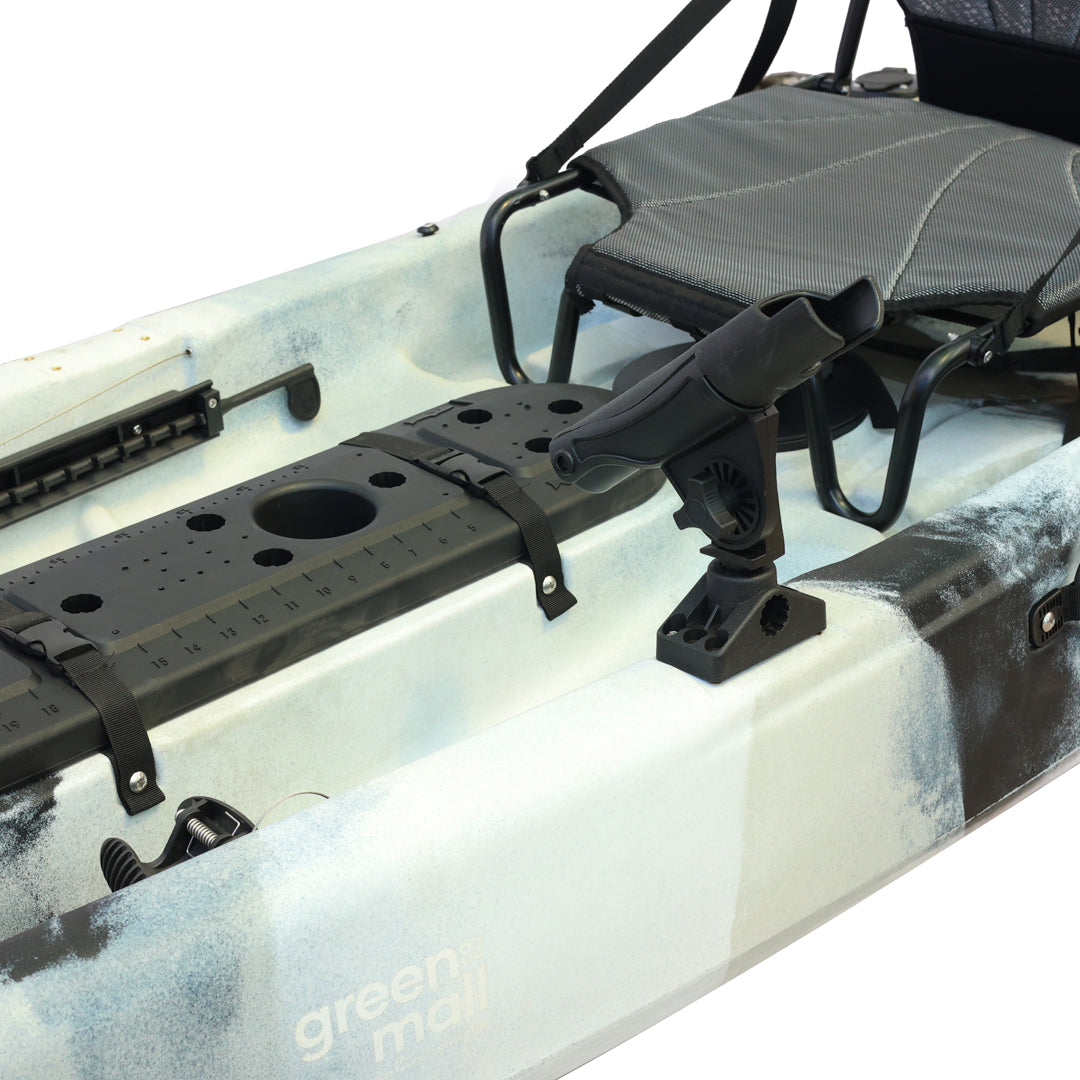 Fishman Balıkçı Kanosu Beyaz Gri Siyah