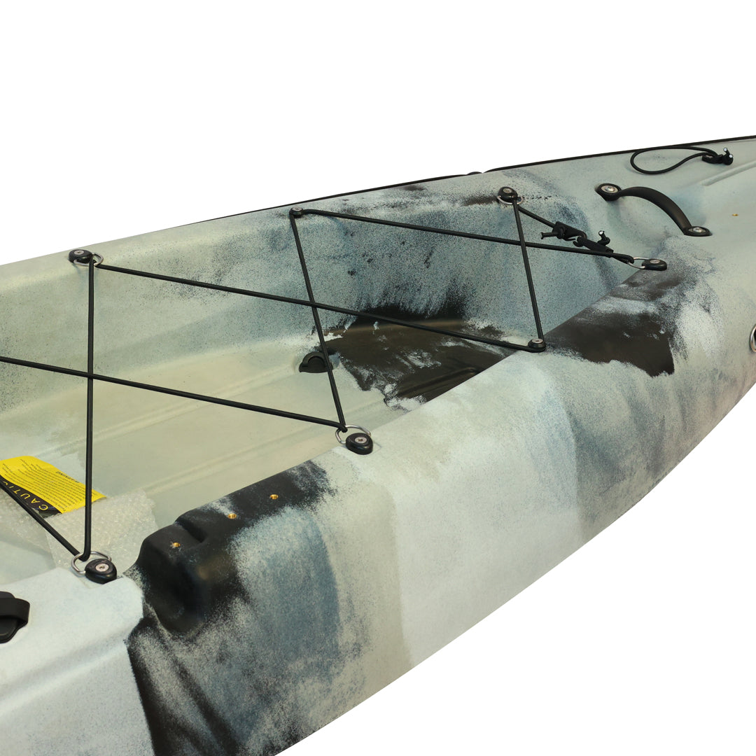 Fishman Balıkçı Kanosu Beyaz Gri Siyah