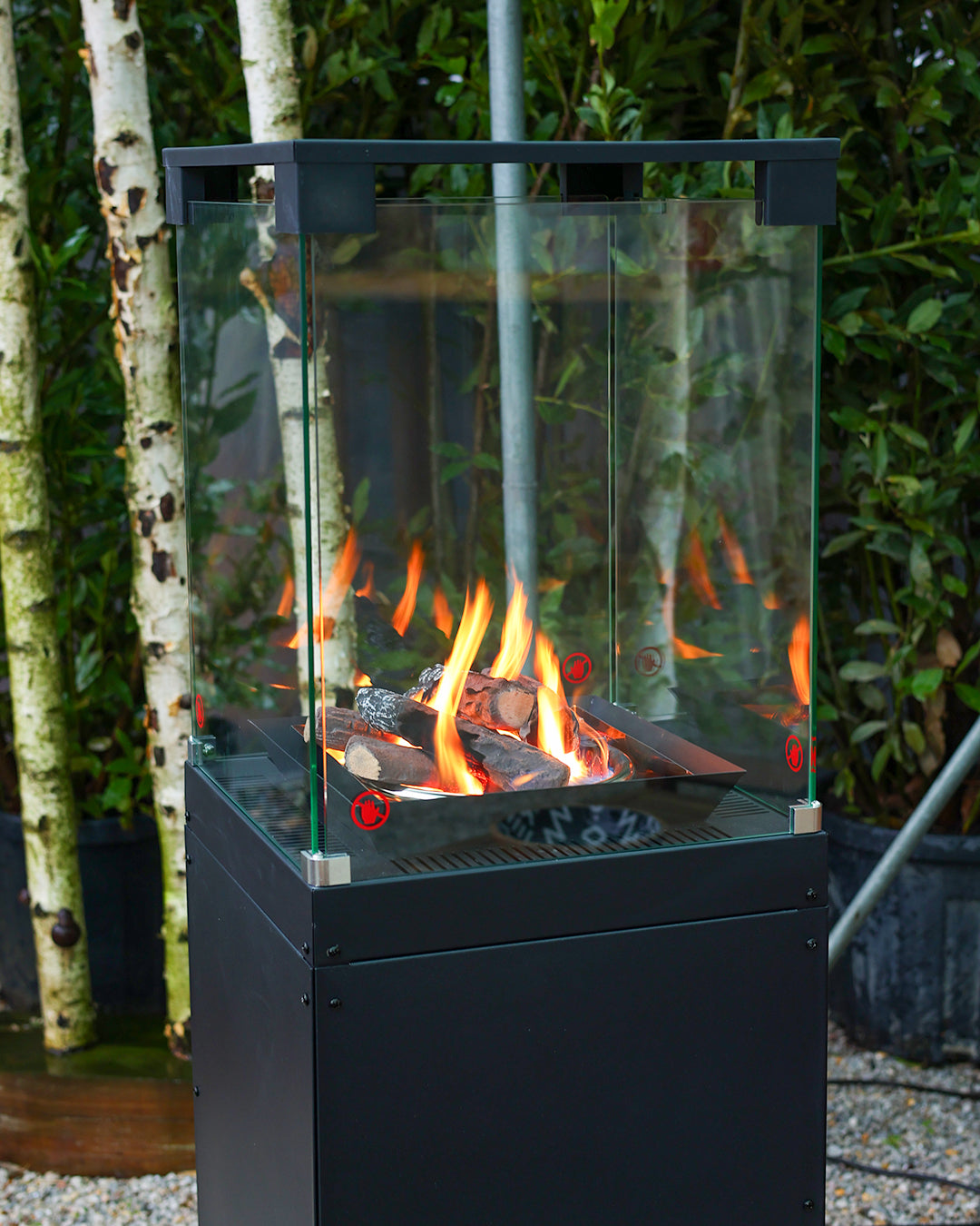 Flame Cubo Gazlı Teras Isıtıcısı