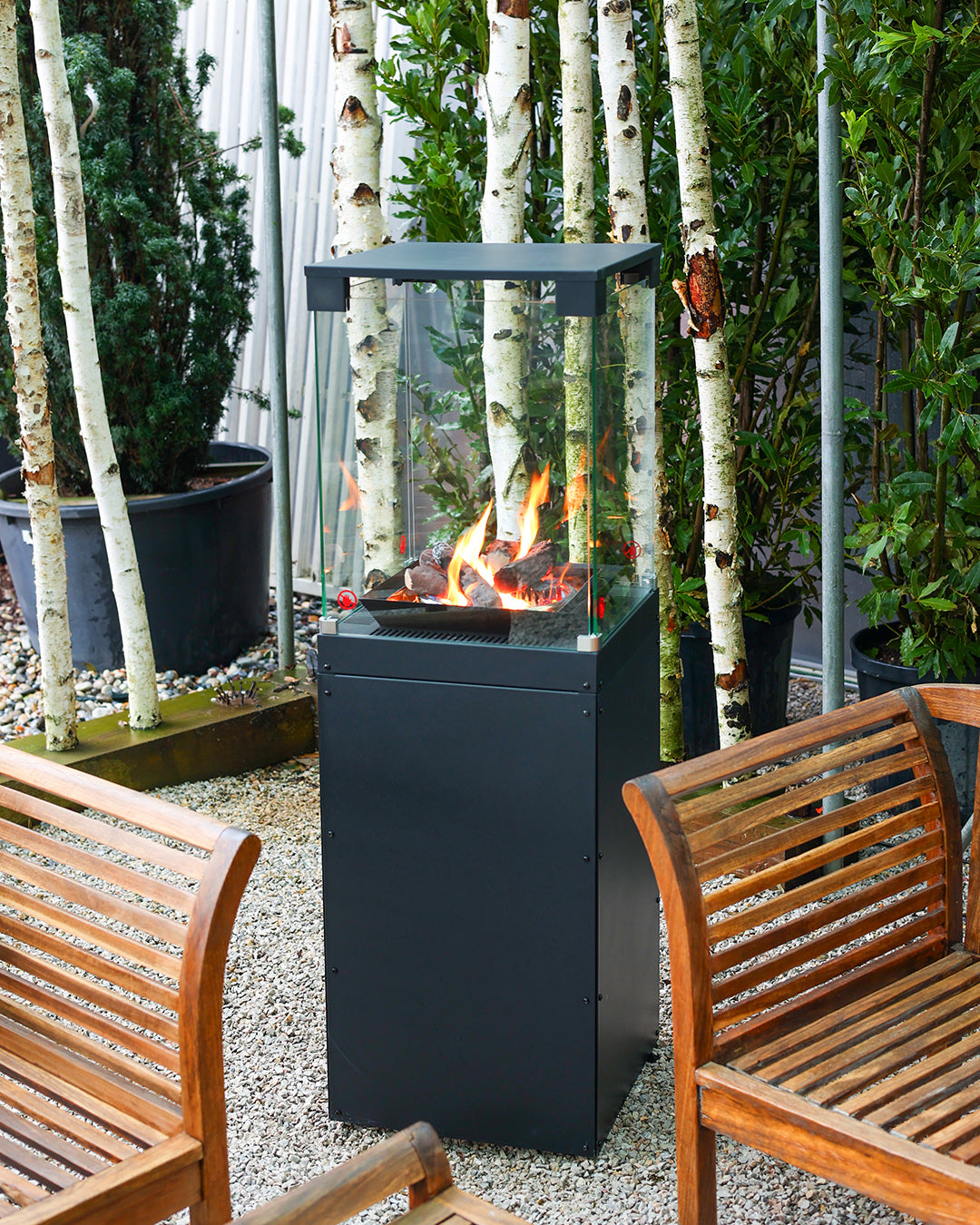 Flame Cubo Gazlı Teras Isıtıcısı