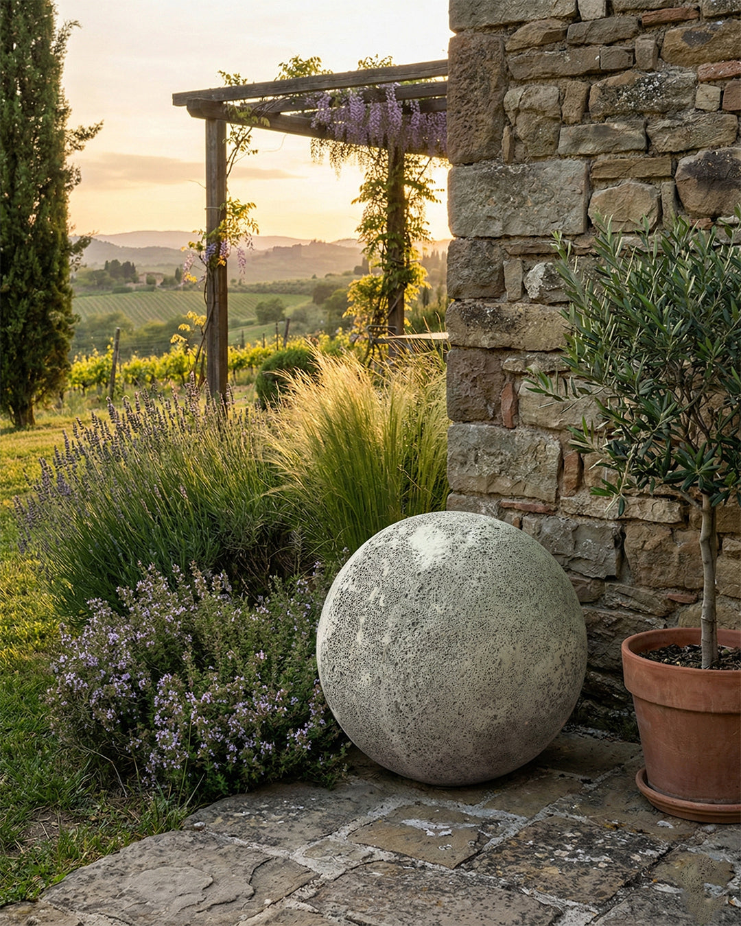 Gaia Dekoratif Top Gri