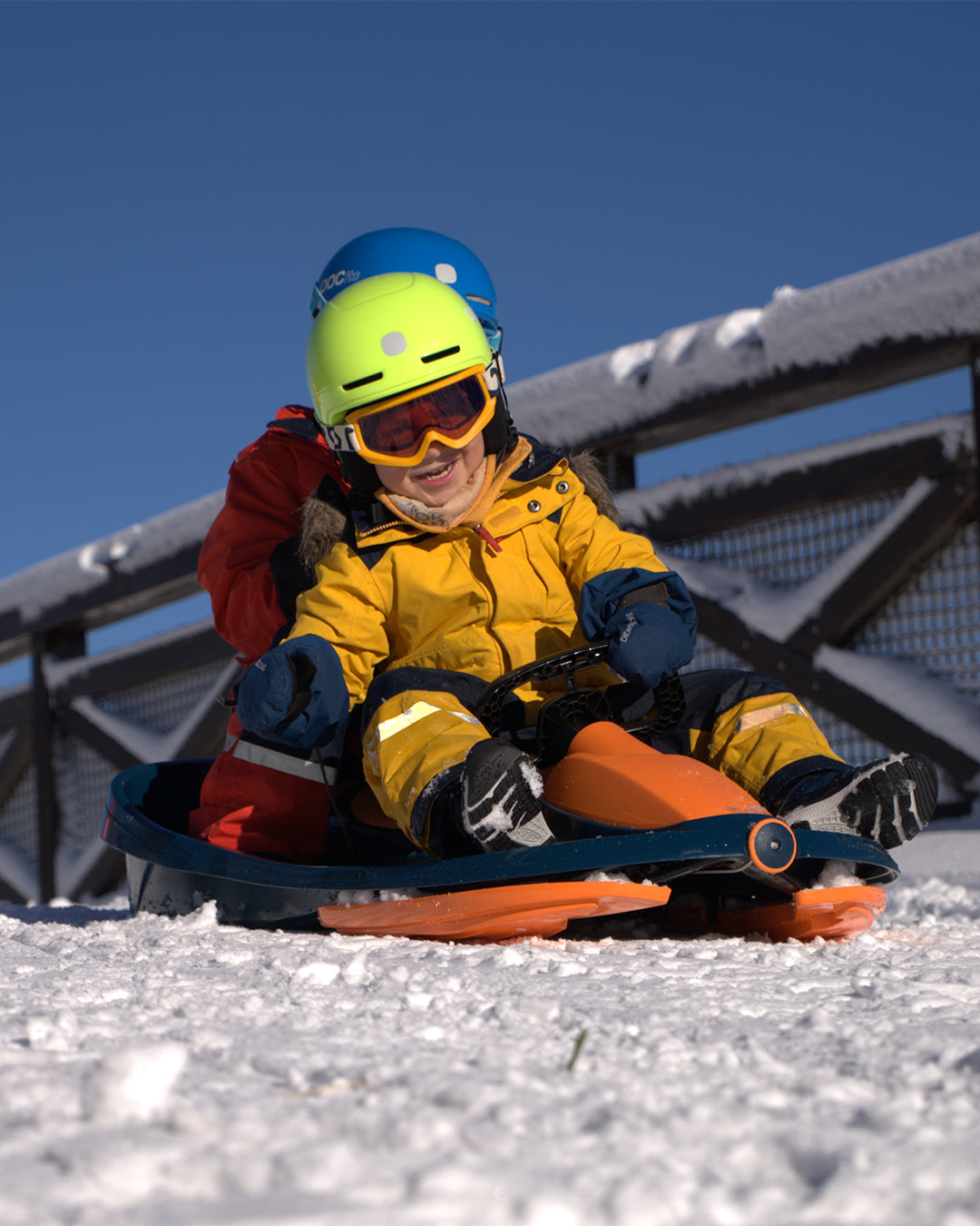 Galactus - 2 Kişilik Kar Kızağı - Lav