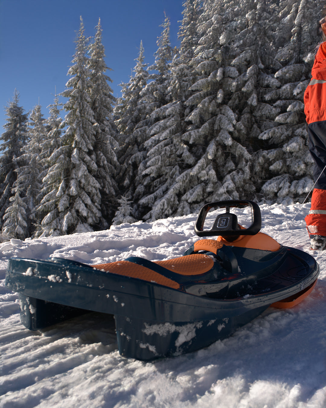 Galactus - 2 Kişilik Kar Kızağı - Lav