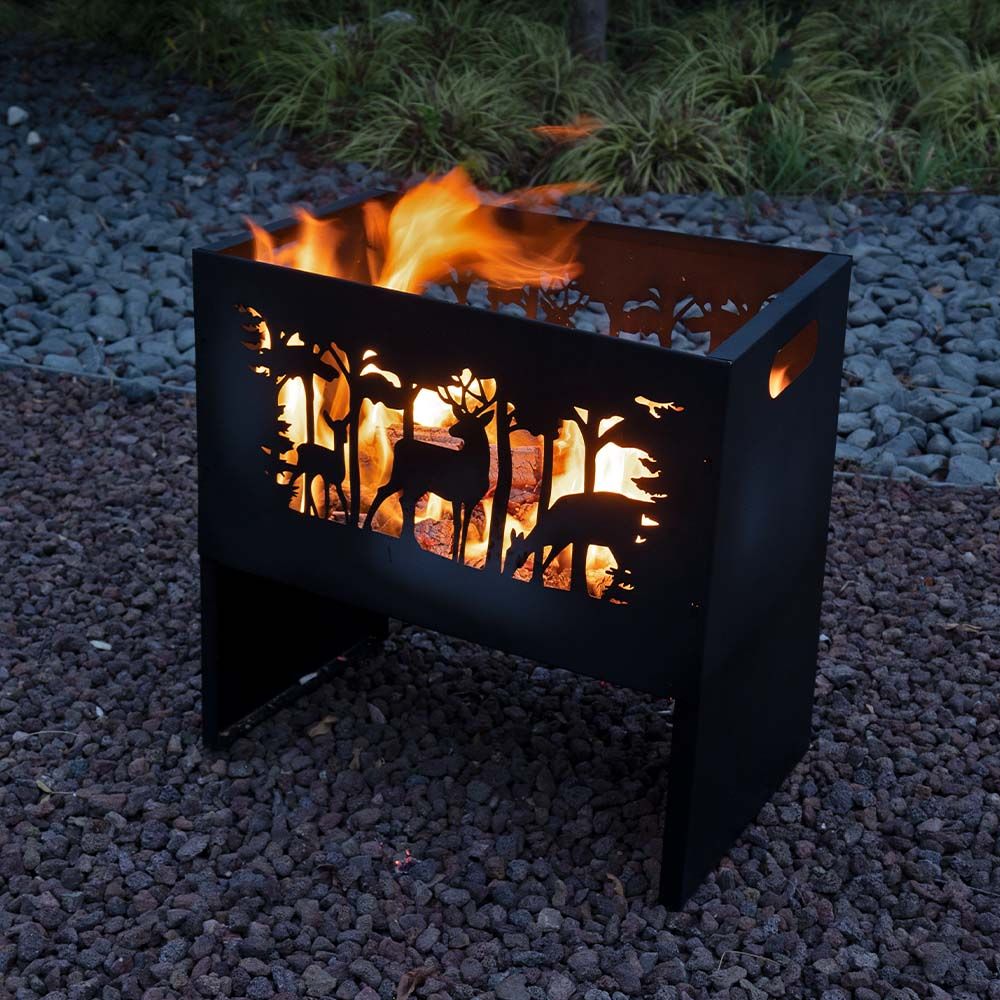 Geyik Desenli Şömine