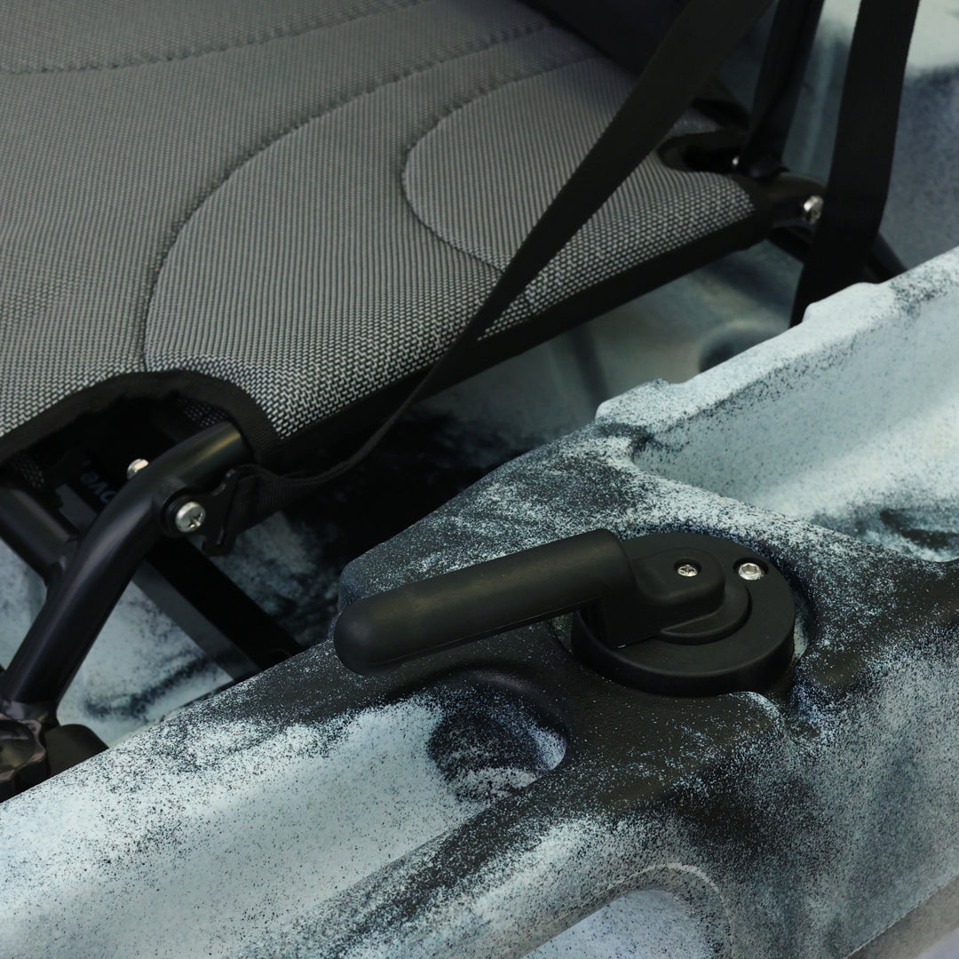 Harman Balıkçı Kanosu Beyaz Gri Siyah