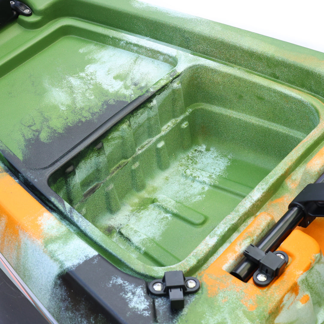 Harman Balıkçı Kanosu Yeşil Beyaz Turuncu